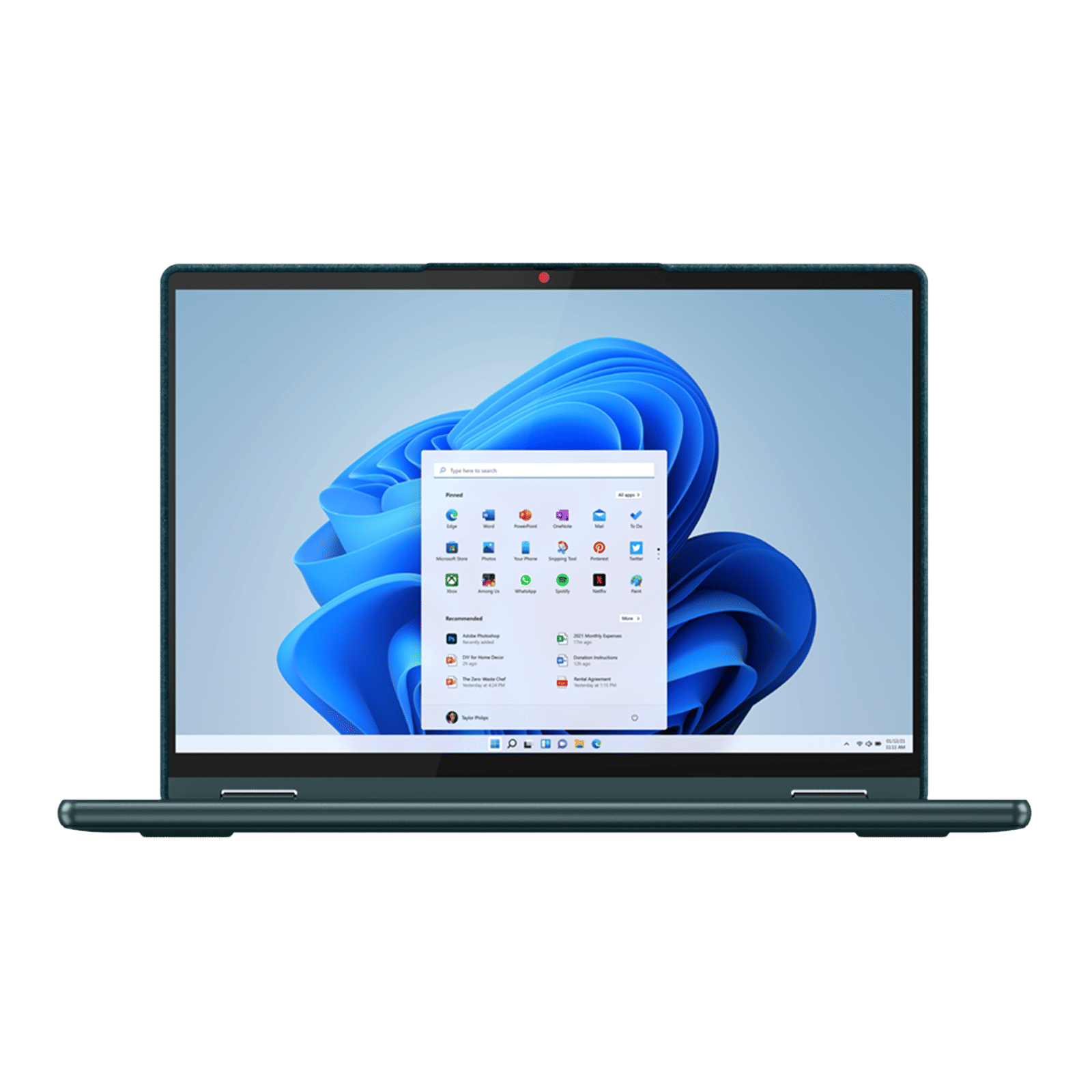 Lenovo Yoga 6 13ALC7 AMD Ryzen 5 (13.3 inch, 16GB, 512GB, Windows 11, MS Office 2021, AMD Radeon, WUXGA IPS Display, Dark Teal, 82UD0069IN)_4