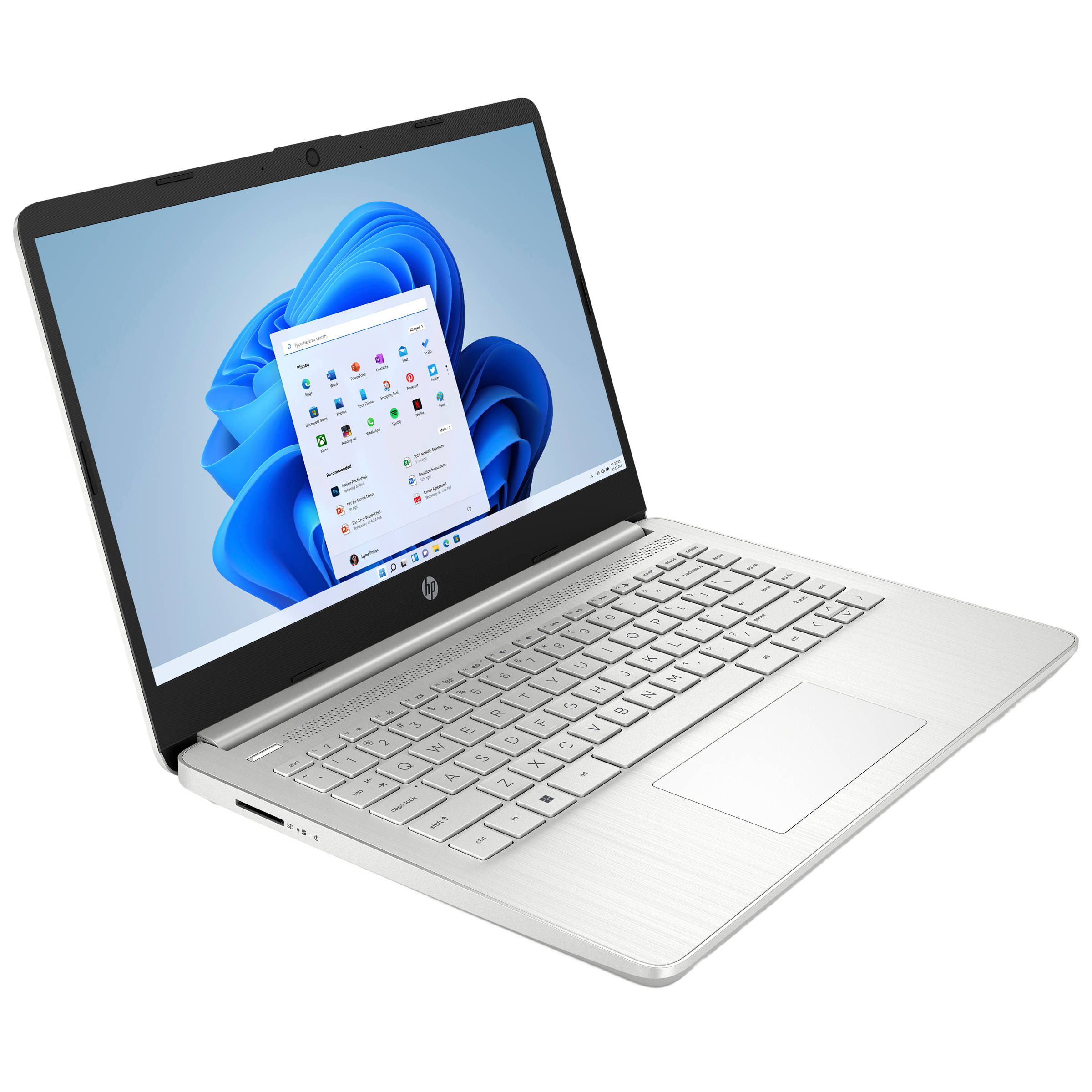 HP 14s-fq0567AU AMD Ryzen 3 (14 inch, 8GB, 256GB, Windows 11, MS Office 2021, AMD Radeon Vega 8, FHD IPS Display, Natural Silver, 6C0K9PA)_7