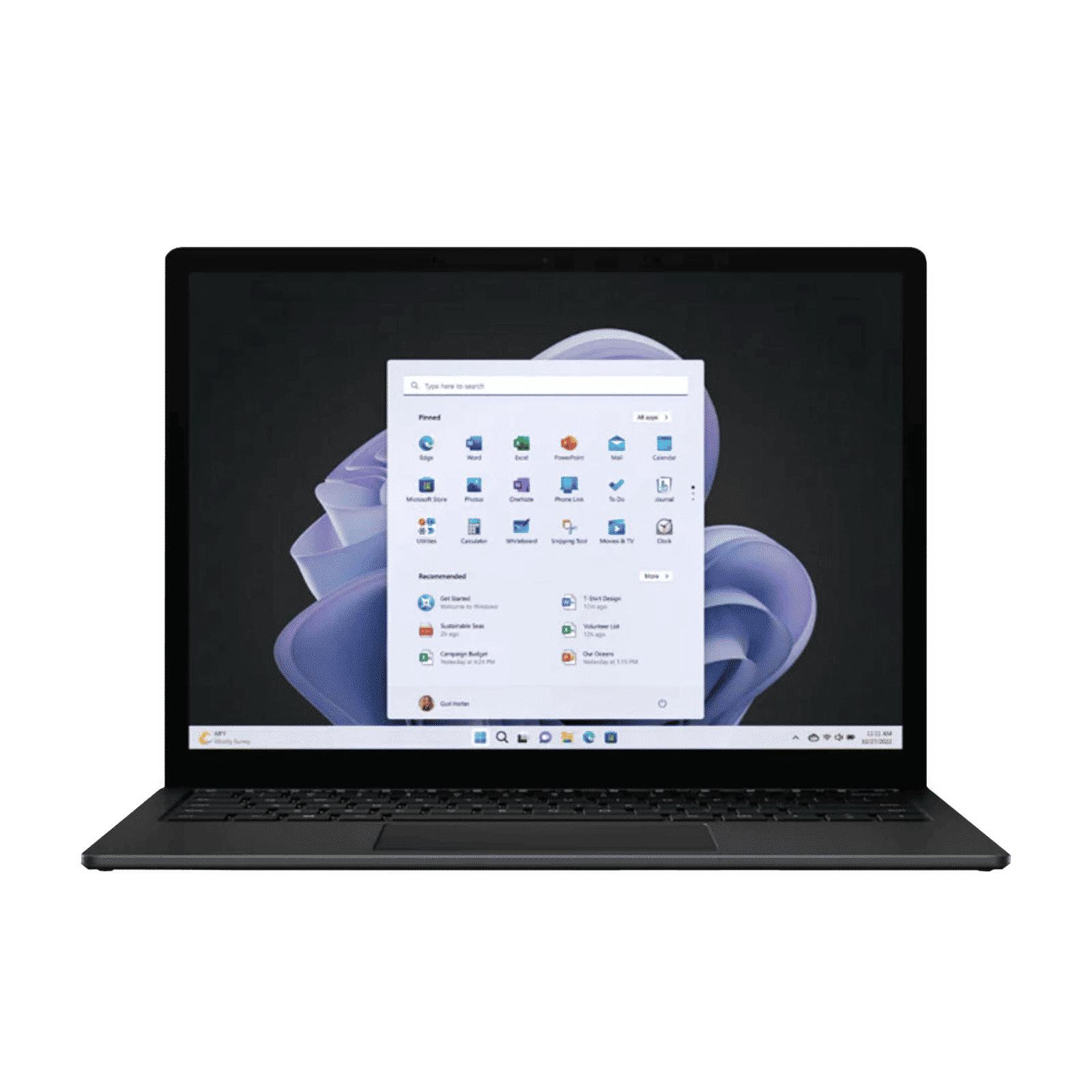 Microsoft Surface Laptop 5 Intel Core i7 12th Gen (13.5 inch, 16GB, 512GB, Windows 11, Intel Iris Xe Graphics, PixelSense Display, Matte Black, RBG-00048)_1