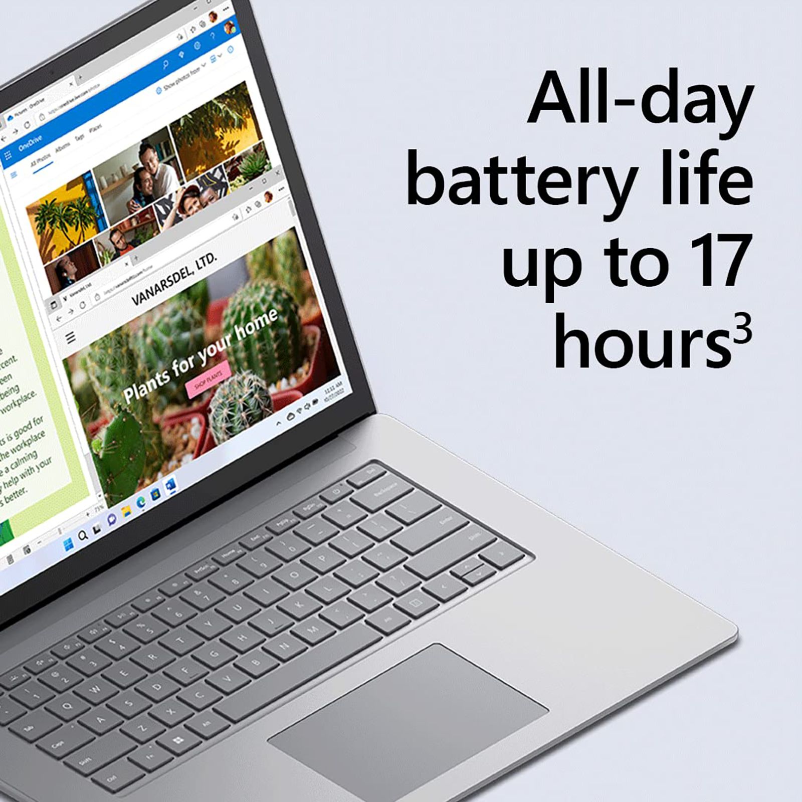 Microsoft Surface Laptop 5 Intel Core i7 12th Gen (15 inch, 8GB, 256GB, Windows 11, Intel Iris Xe Graphics, PixelSense Display, Platinum, RBY-00023)_10