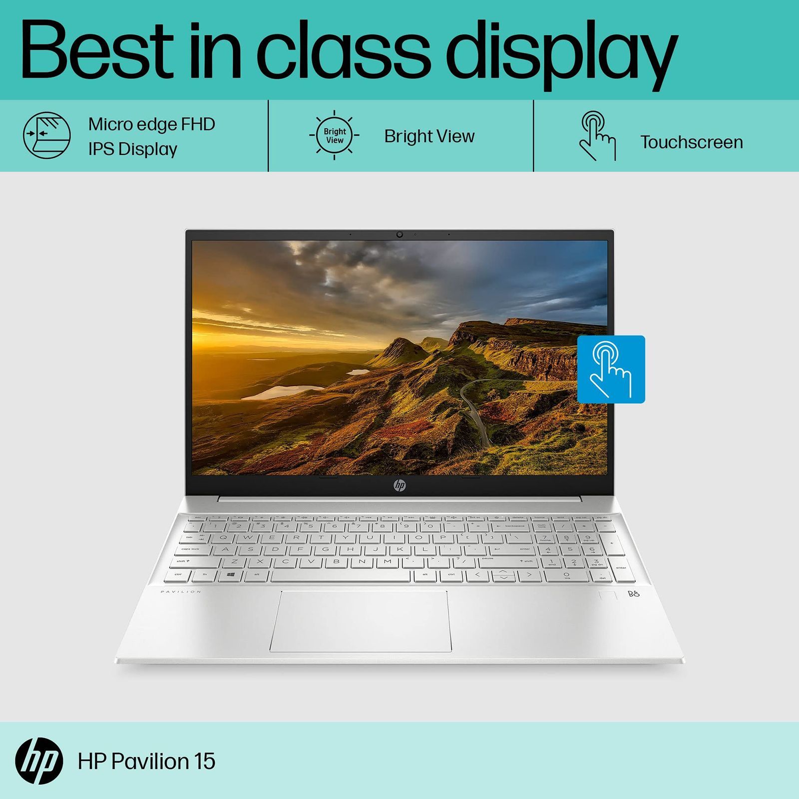 HP Pavilion 15-eh2047AU AMD Ryzen 5 (15.6 inch, 16GB, 512GB, Windows 11, MS Office 2021, AMD Radeon Graphics, FHD IPS Display, Natural Silver, 7K0L9PAACJ)_16