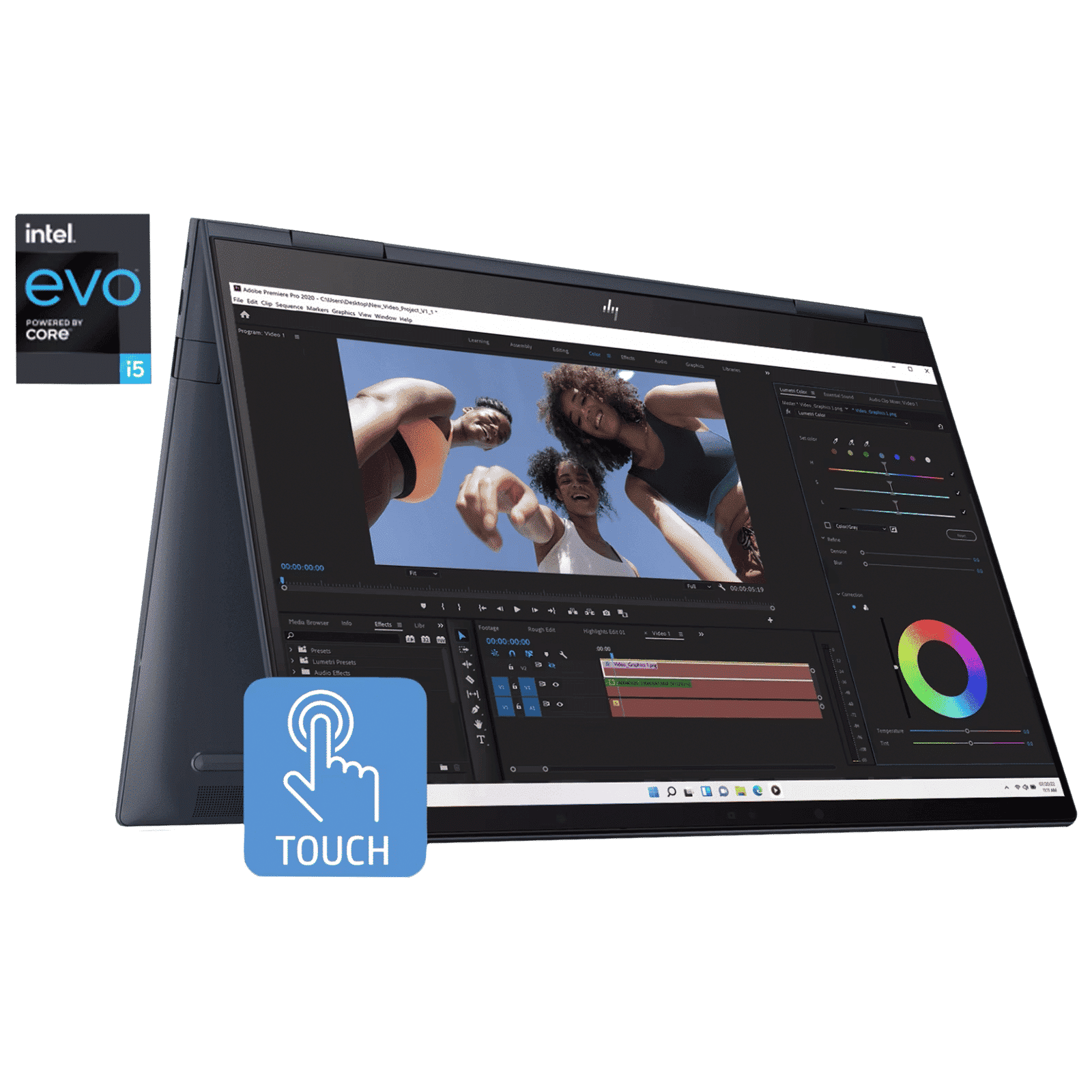 HP Envy 13 x360-bf0018TU Intel Core i5 12th Gen (13.3 inch, 16GB, 512GB, Windows 11 Home, MS Office 2021, Intel Iris Xe, WUXGA IPS Display, Space Blue, 6H9C3PAACJ)_1