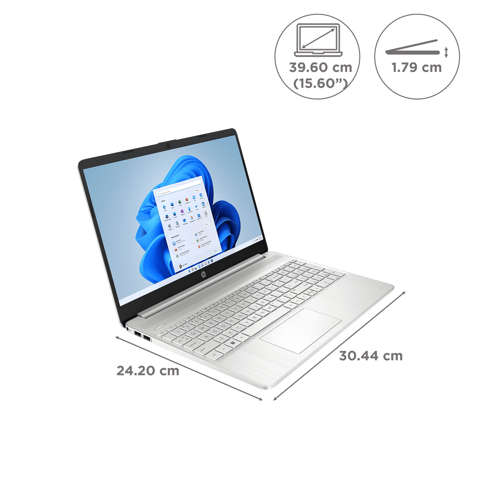 HP 15s-fr4000TU Intel Core i5 11th Gen (15.6 inch, 8GB, 512GB, Windows 11 Home, MS Office 2021, Intel Iris Xe, FHD Display, Natural Silver, 7J3Z2PAACJ) HP 15s-fr4000TU Intel Core i5 11th Gen (15.6 inch, 8GB, 512GB, Windows 11 Home, MS Office 2021, Intel Iris Xe, FHD Display, Natural Silver, 7J3Z2PAACJ)_2