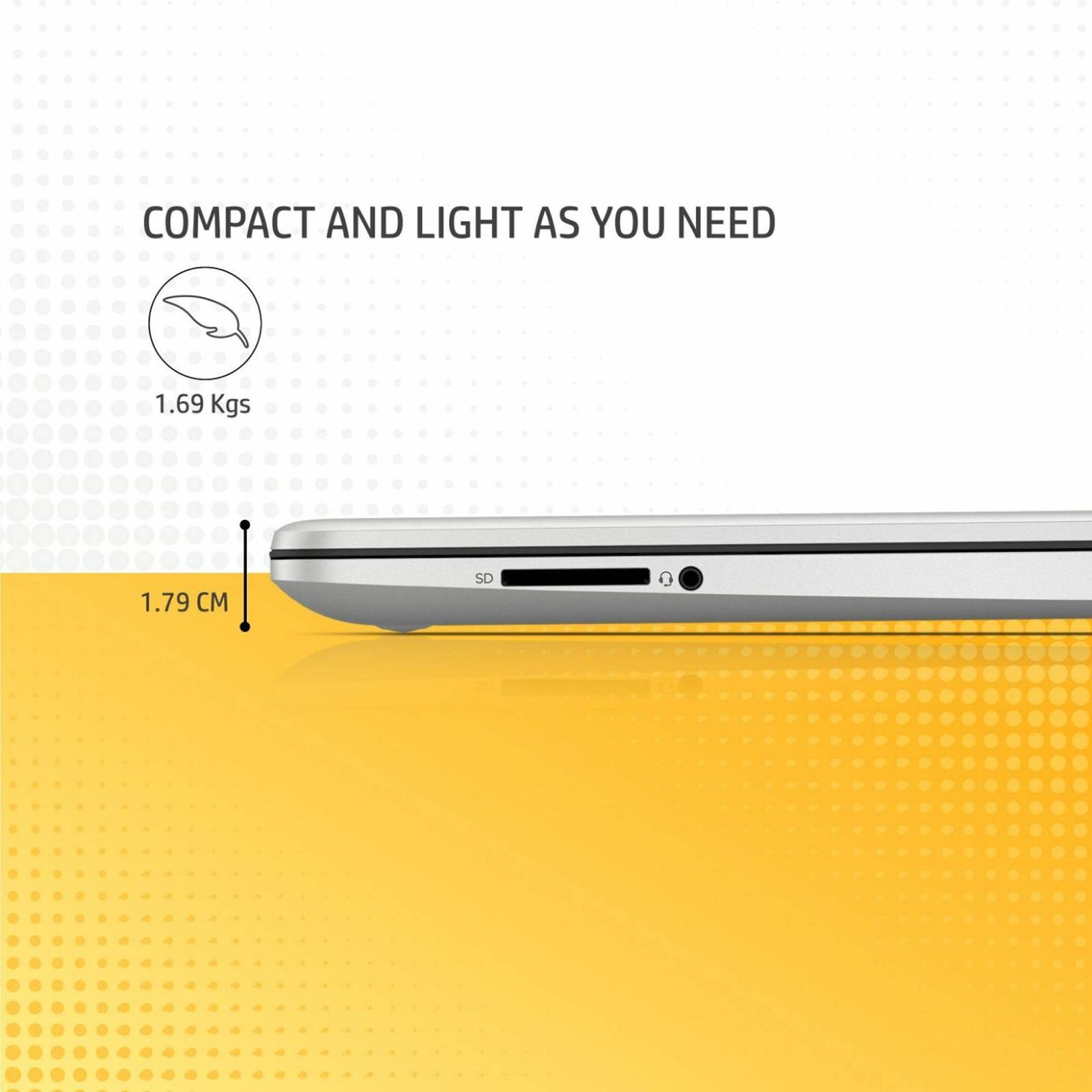 HP 15s-fq2717TU Intel Core i3 11th Gen (15.6 inch, 8GB, 512GB, Windows 11 Home, MS Office 2021, Intel UHD, FHD Display, Natural Silver, 7G6H3PA#ACJ)_17