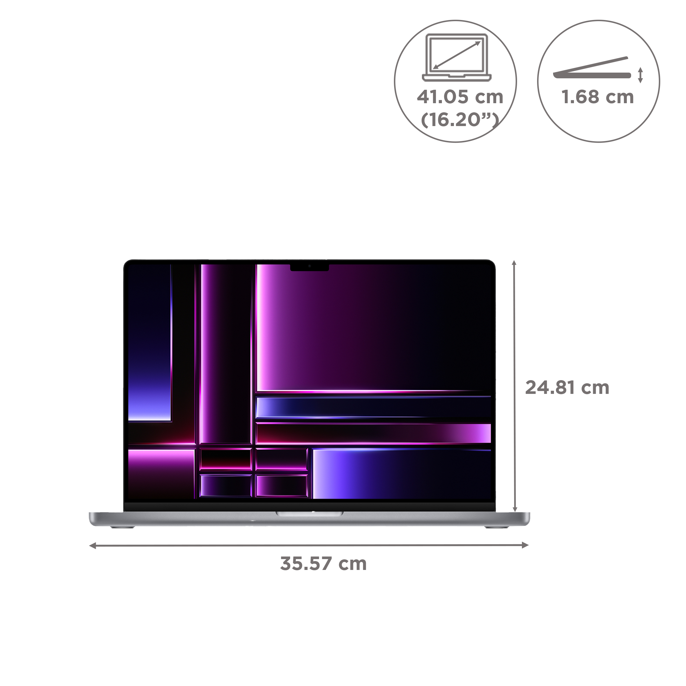 Apple MacBook Pro (16.2 inch, M2 Pro, 16GB, 1TB, macOS, Space Grey)_2