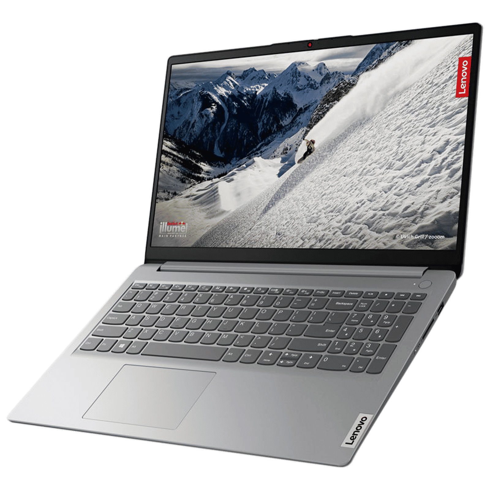 Lenovo IdeaPad 1 15AMN7 AMD Ryzen 3 (15.6 inch, 8GB, 512GB, Windows 11 Home, MS Office 2021, AMD Radeon 610M, Full HD Display, Cloud Grey, 82VG009MIN)_4