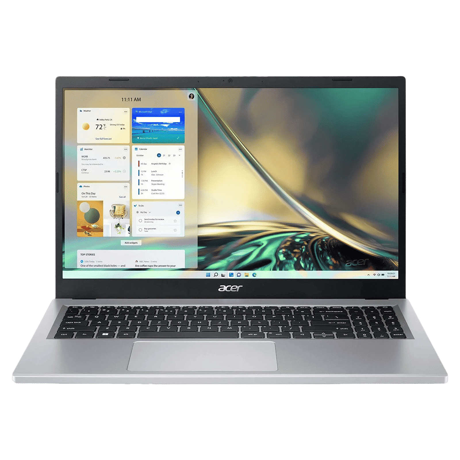 acer Aspire 3 A315-24P AMD Ryzen 5 (15.6 inch, 8GB, 512GB, Windows 11 Home, AMD Radeon Graphics, Full HD LED-Backlit Display, Silver, NX.KDESI.004)_1