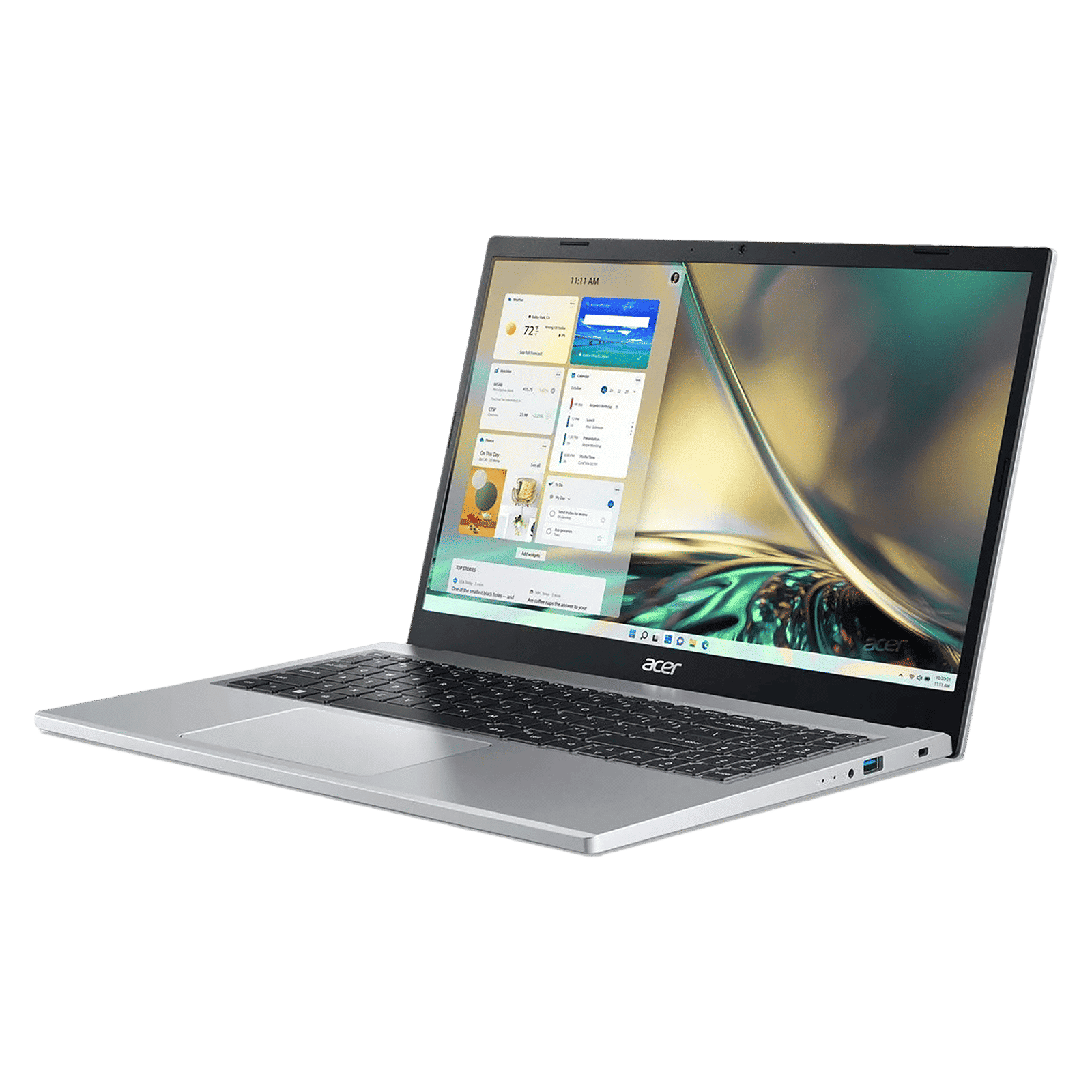 acer Aspire 3 A315-24P AMD Ryzen 5 (15.6 inch, 8GB, 512GB, Windows 11 Home, AMD Radeon Graphics, Full HD LED-Backlit Display, Silver, NX.KDESI.004)_4