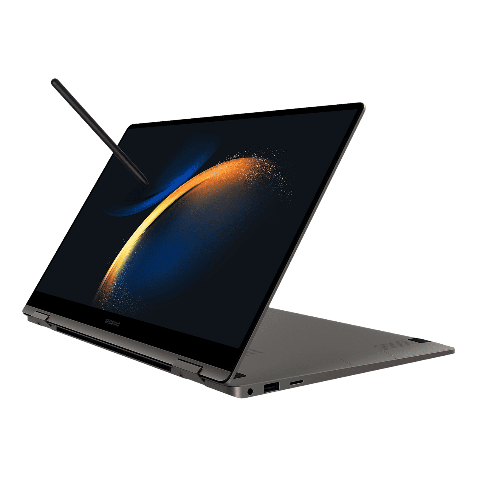 SAMSUNG Galaxy Book 3 360 Intel Evo Core i7 13th Gen (15.6 inch, 16GB, 512GB, Windows 11 Home, MS Office 2021, Intel Iris Xe, Full HD OLED Display, Graphite, NP750QFG-KA1IN)_9