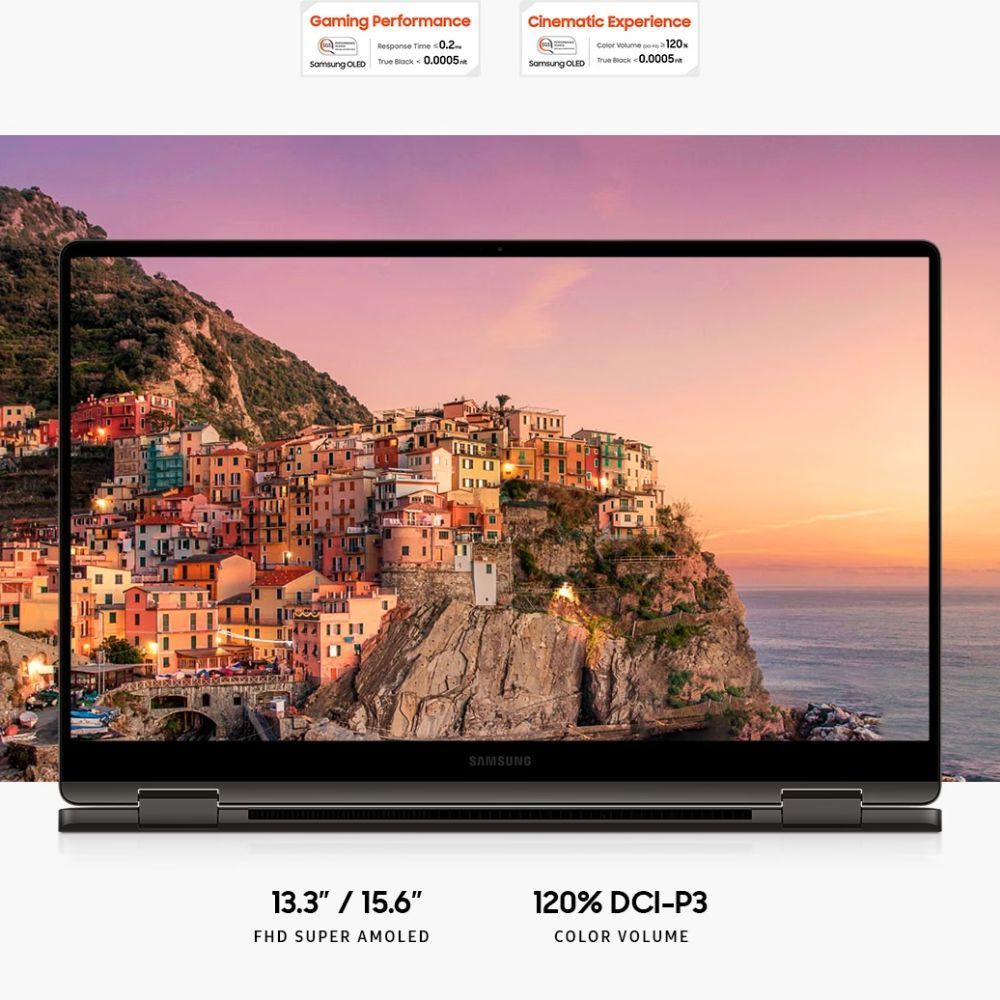 SAMSUNG Galaxy Book 3 360 Intel Evo Core i7 13th Gen (15.6 inch, 16GB, 512GB, Windows 11 Home, MS Office 2021, Intel Iris Xe, Full HD OLED Display, Graphite, NP750QFG-KA1IN)_17