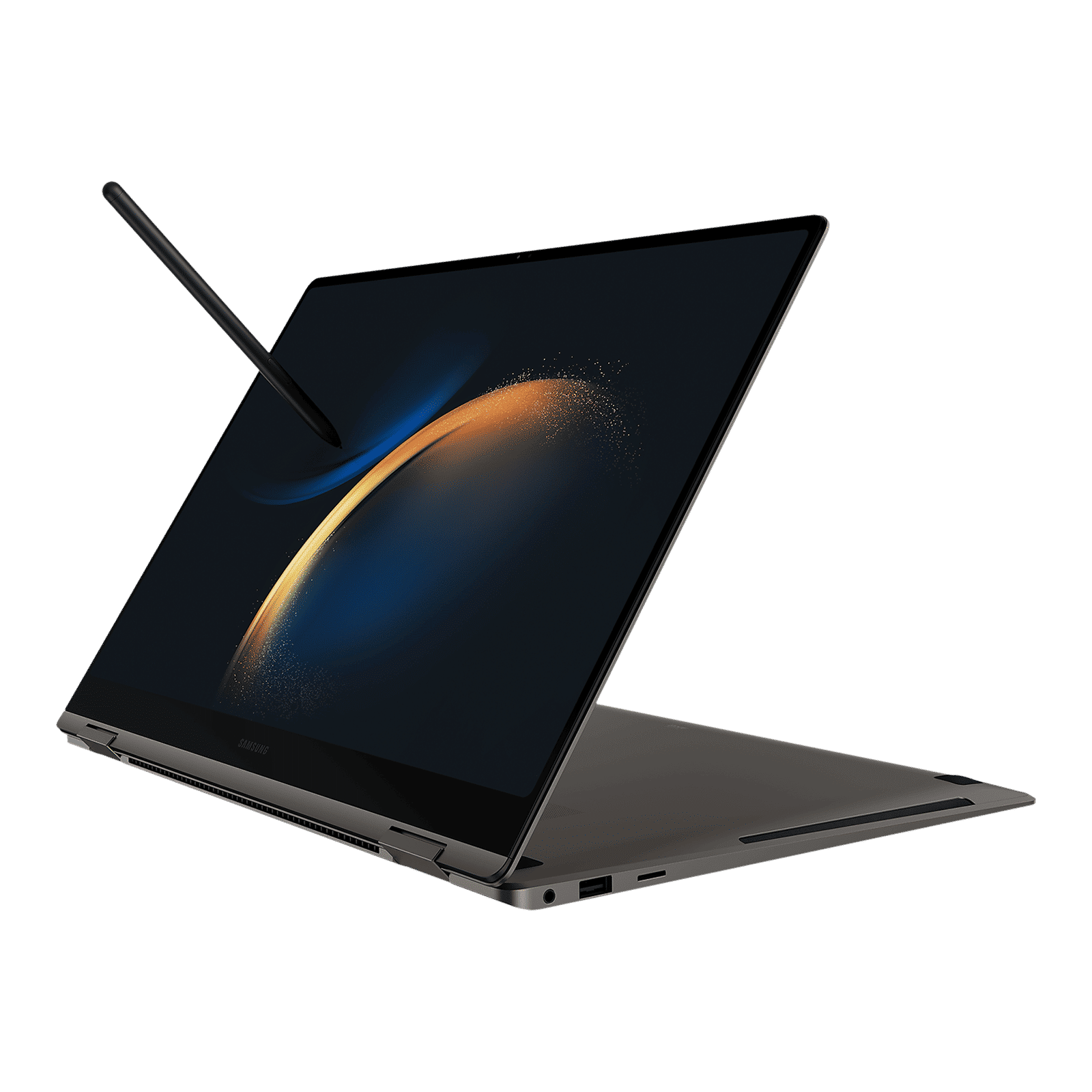SAMSUNG Galaxy Book 3 Pro 360 Intel Evo Core i7 13th Gen (16 inch, 16GB, 1TB, Windows 11 Home, MS Office 2021, Intel Iris Xe, Amoled Display, Graphite, NP960QFG-KA3IN)_10