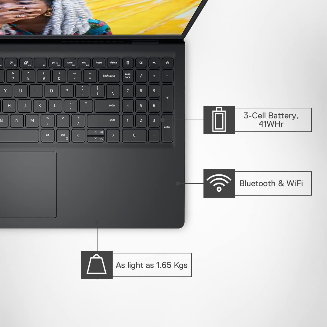 DELL Inspiron 15 3520 Intel Core i3 12th Gen Notebook Laptop (8GB, 512GB SSD, Windows 11 Home, 15.6 inch Full HD Display, MS Office 2021, Carbon Black, 1.85 KG) DELL Inspiron 15 3520 Intel Core i3 12th Gen Notebook Laptop (8GB, 512GB SSD, Windows 11 Home, 15.6 inch Full HD Display, MS Office 2021, Carbon Black, 1.85 KG)_16