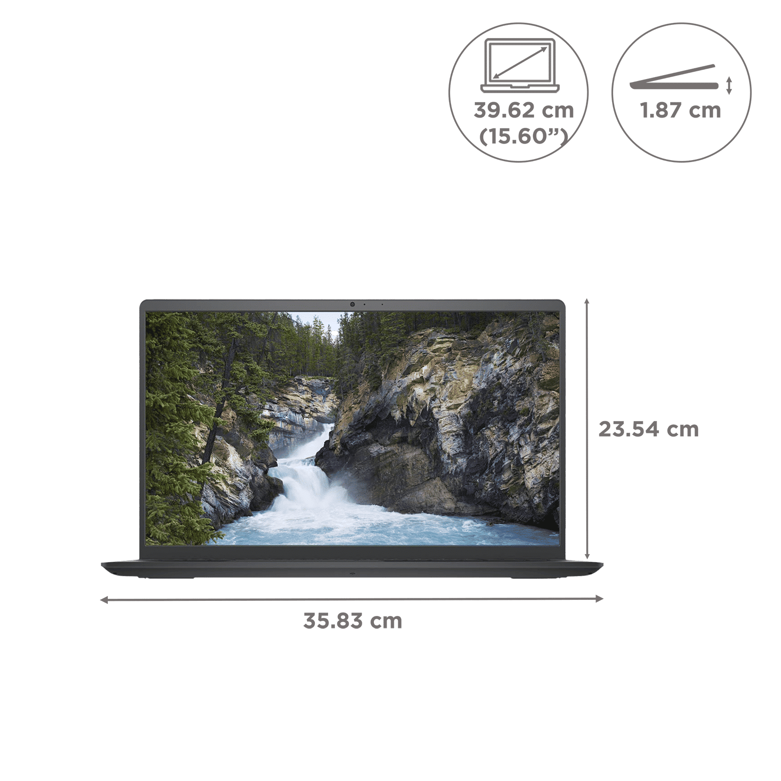 DELL Inspiron 15 3520 Intel Core i3 12th Gen Notebook Laptop (8GB, 512GB SSD, Windows 11 Home, 15.6 inch Full HD Display, MS Office 2021, Carbon Black, 1.85 KG) DELL Inspiron 15 3520 Intel Core i3 12th Gen Notebook Laptop (8GB, 512GB SSD, Windows 11 Home, 15.6 inch Full HD Display, MS Office 2021, Carbon Black, 1.85 KG)_2