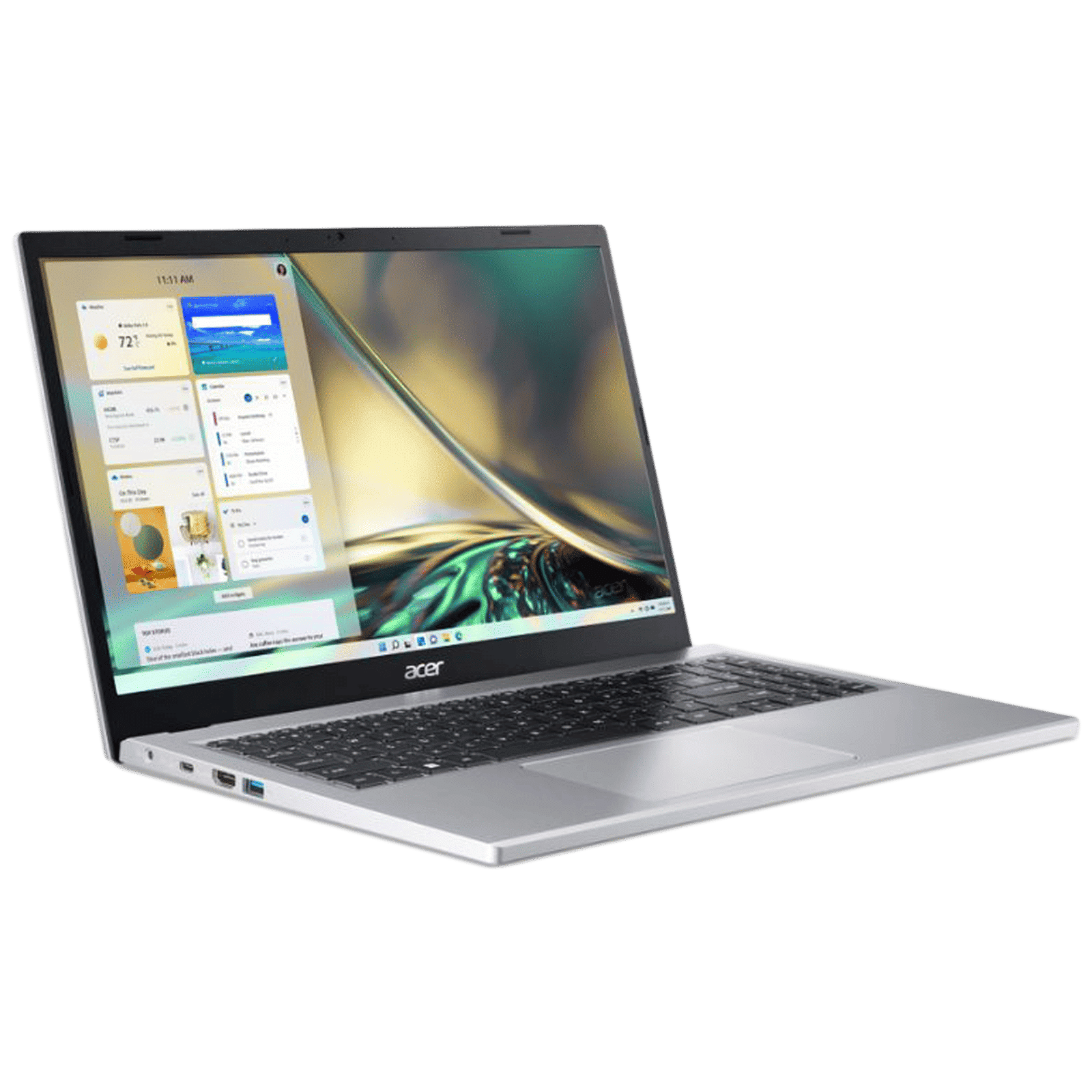 acer Aspire 3 A315-24P Ryzen 3 Laptop (8GB, 512GB SSD, Windows 11 Home, 15.6 inch FHD LED Backlit TFT LCD Display, MS Office 2021, Silver, 1.4 KG)_10