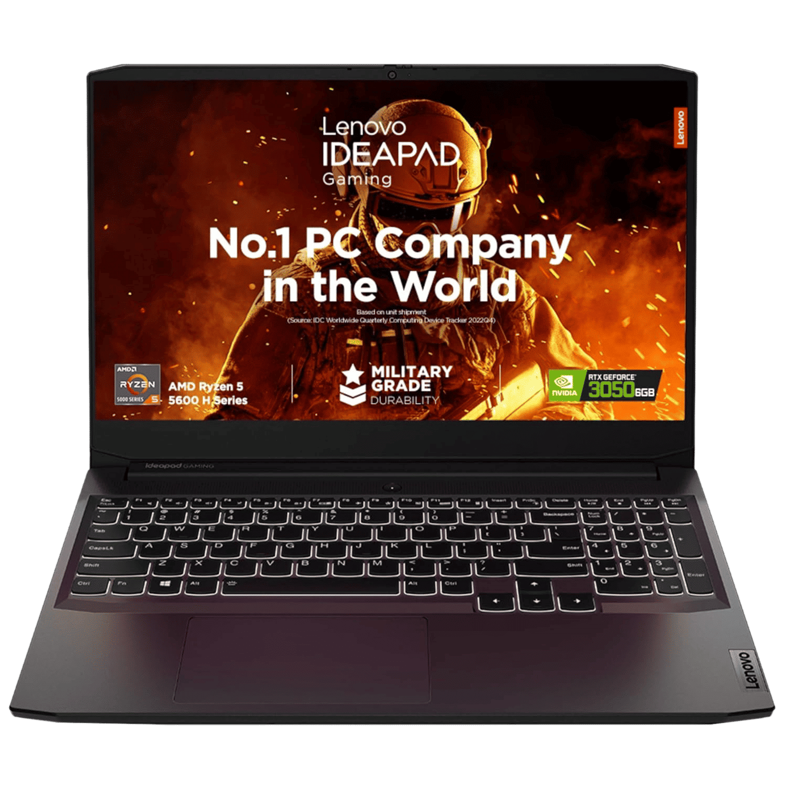 Lenovo IdeaPad Gaming 3 AMD Ryzen 5 (15.6 inch, 8GB, 512GB, Windows 11 Home, MS Office 2021, NVIDIA GeForce RTX 3050, Full HD IPS Display, Shadow Black, 82K2022VIN) Lenovo IdeaPad Gaming 3 AMD Ryzen 5 (15.6 inch, 8GB, 512GB, Windows 11 Home, MS Office 2021, NVIDIA GeForce RTX 3050, Full HD IPS Display, Shadow Black, 82K2022VIN)_1
