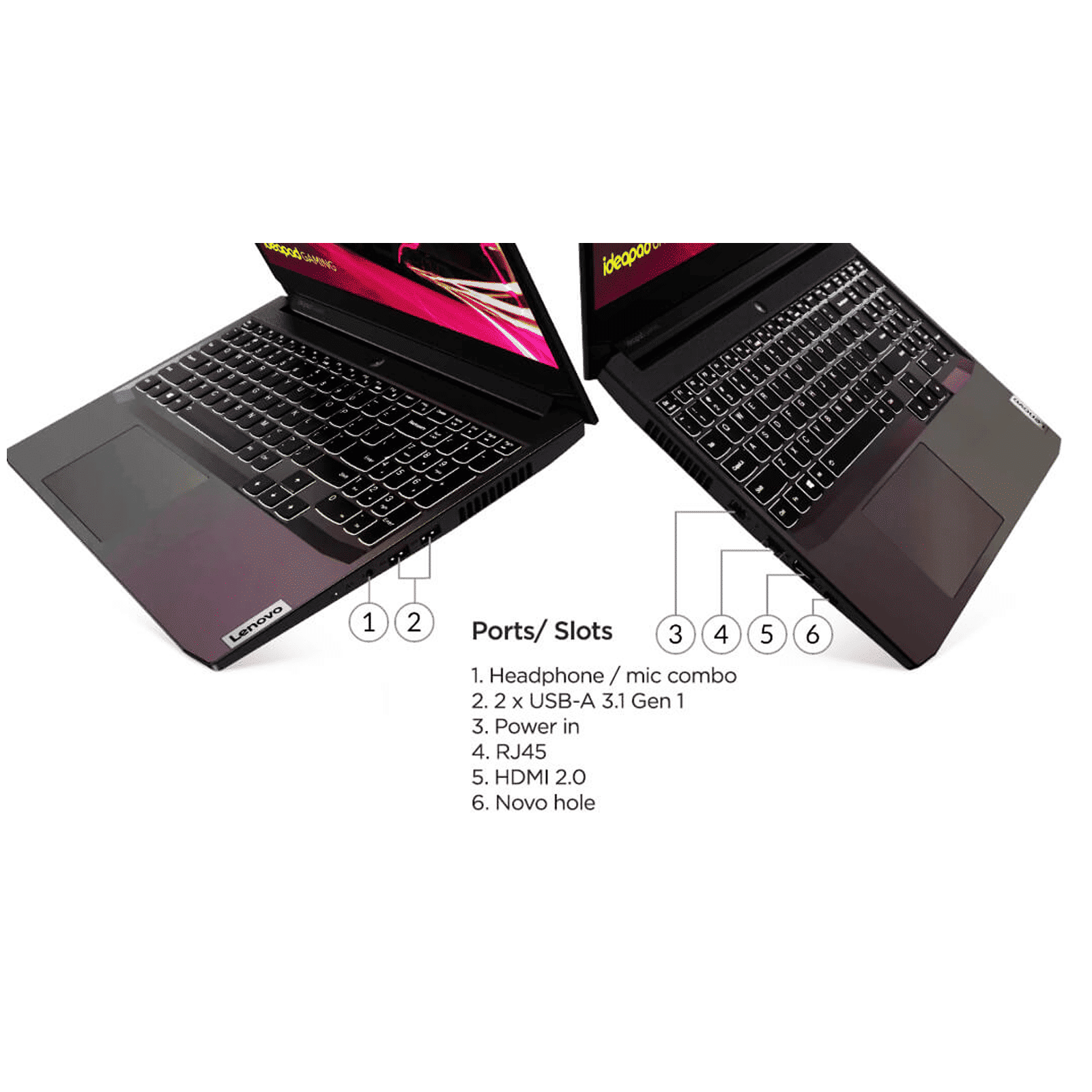 Lenovo IdeaPad Gaming 3 AMD Ryzen 5 (15.6 inch, 8GB, 512GB, Windows 11 Home, MS Office 2021, NVIDIA GeForce RTX 3050, Full HD IPS Display, Shadow Black, 82K2022VIN) Lenovo IdeaPad Gaming 3 AMD Ryzen 5 (15.6 inch, 8GB, 512GB, Windows 11 Home, MS Office 2021, NVIDIA GeForce RTX 3050, Full HD IPS Display, Shadow Black, 82K2022VIN)_14