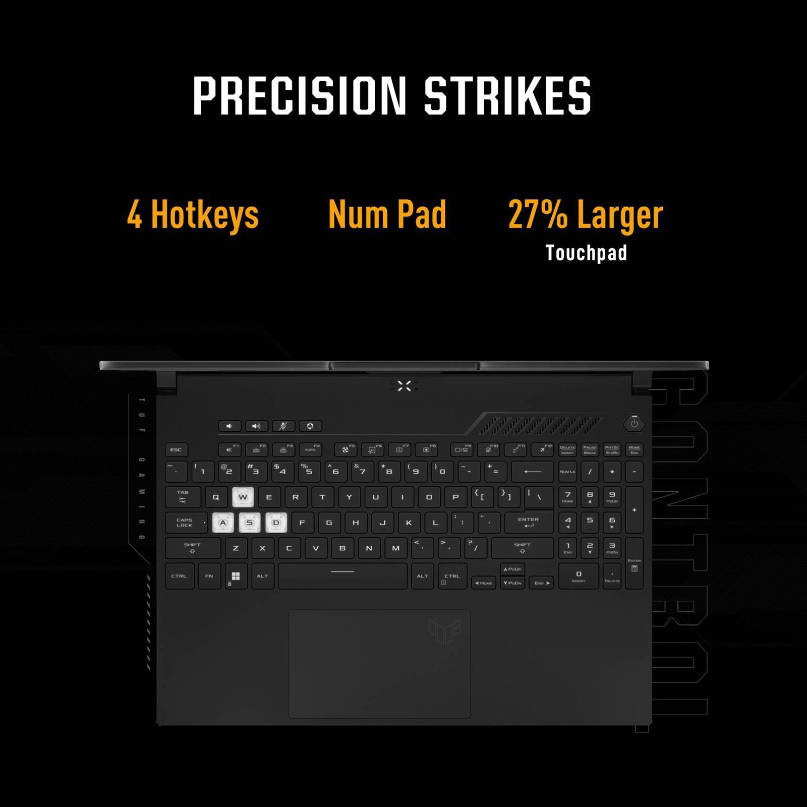 ASUS TUF Dash F15 FX517ZC-HN108WS Intel Core i7 12th Gen (15.6 inch, 16GB, 1TB, Windows 11 Home, MS Office 2019, NVIDIA GeForce RTX 3050, Full HD IPS Display, Off Black, 90NR09L3-M00740)_15