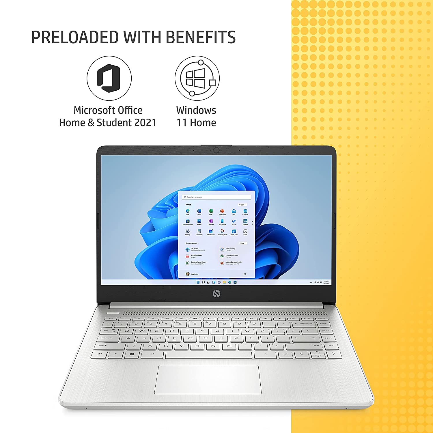 HP 14s-dq2649TU Intel Core i3 11th Gen (14 inch, 8GB, 512GB, Windows 11 Home, Intel UHD, Full HD Display, Natural Silver, 7G6H0PA)_8