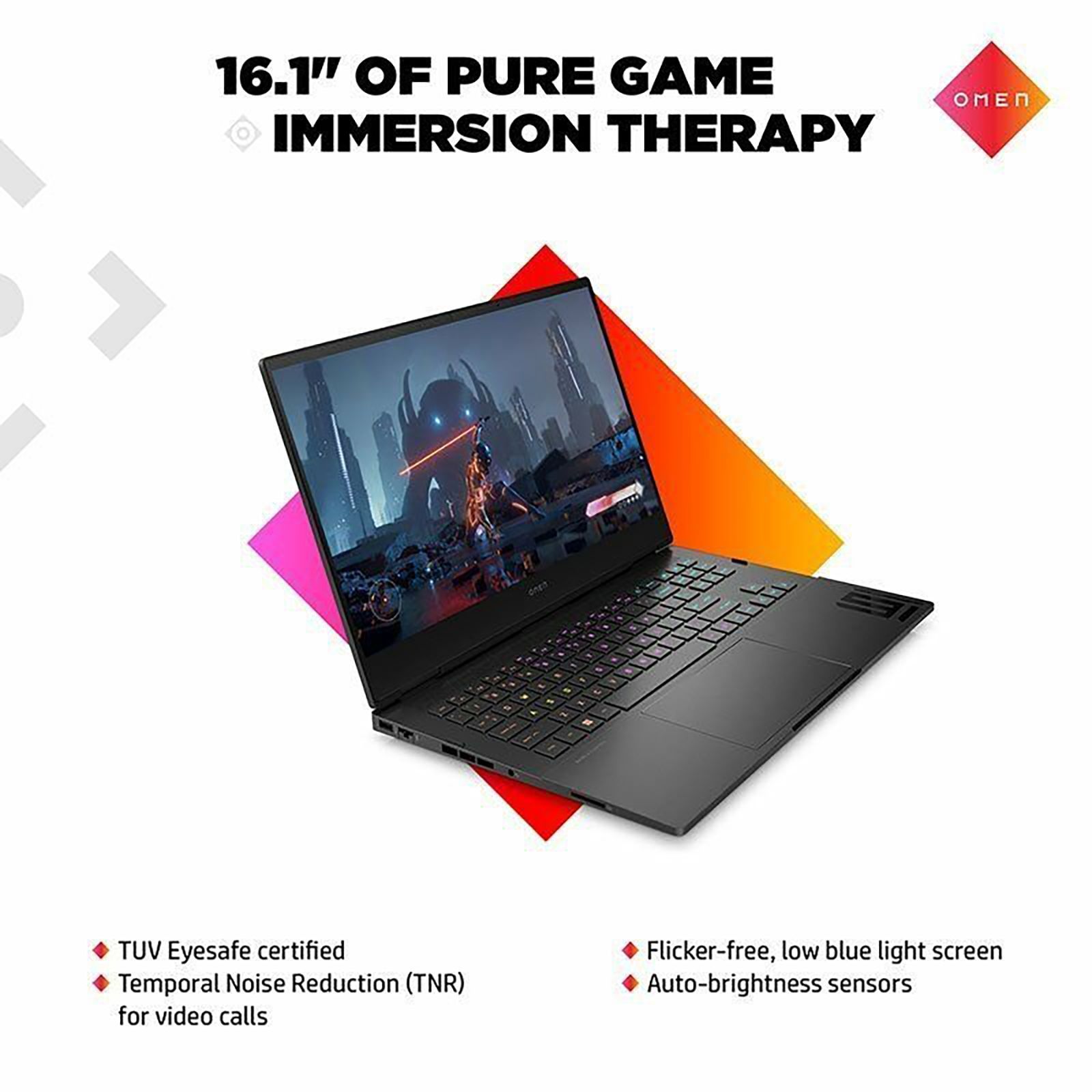 HP OMEN 16-n0049AX AMD Ryzen 7 (16.1 inch, 16GB, 512GB, Windows 11 Home, MS Office 2021, NVIDIA GeForce RTX 3050 Ti, Full HD IPS Display, Mica Silver, 6H4N5PAACJ)_7