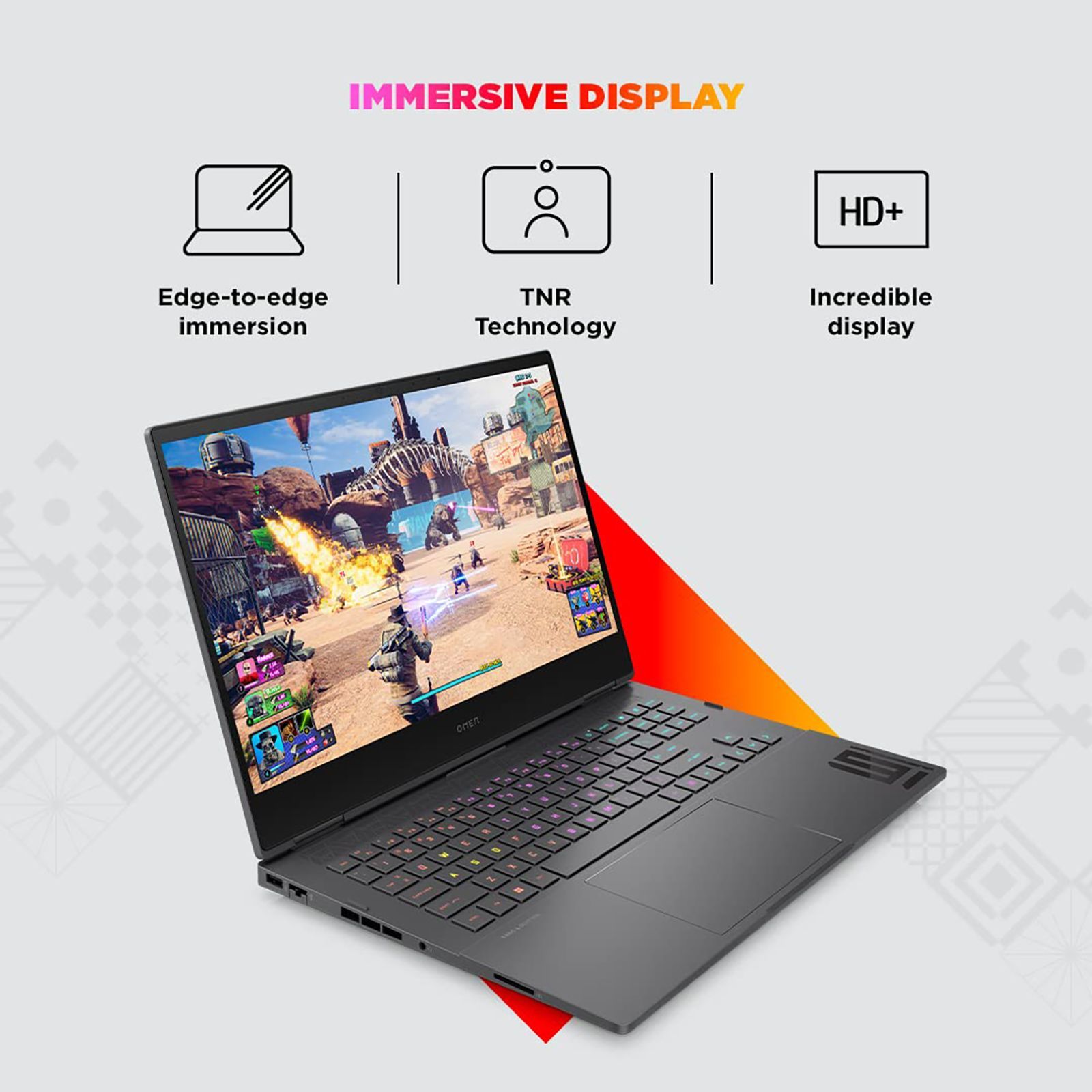 HP OMEN AMD Ryzen 9 (16.1 inch, 32GB, 1TB, Windows 11 Home, MS Office 2021, AMD RX 6650M, Full HD IPS Display, Mica Silver, 6H758PAACJ)_10