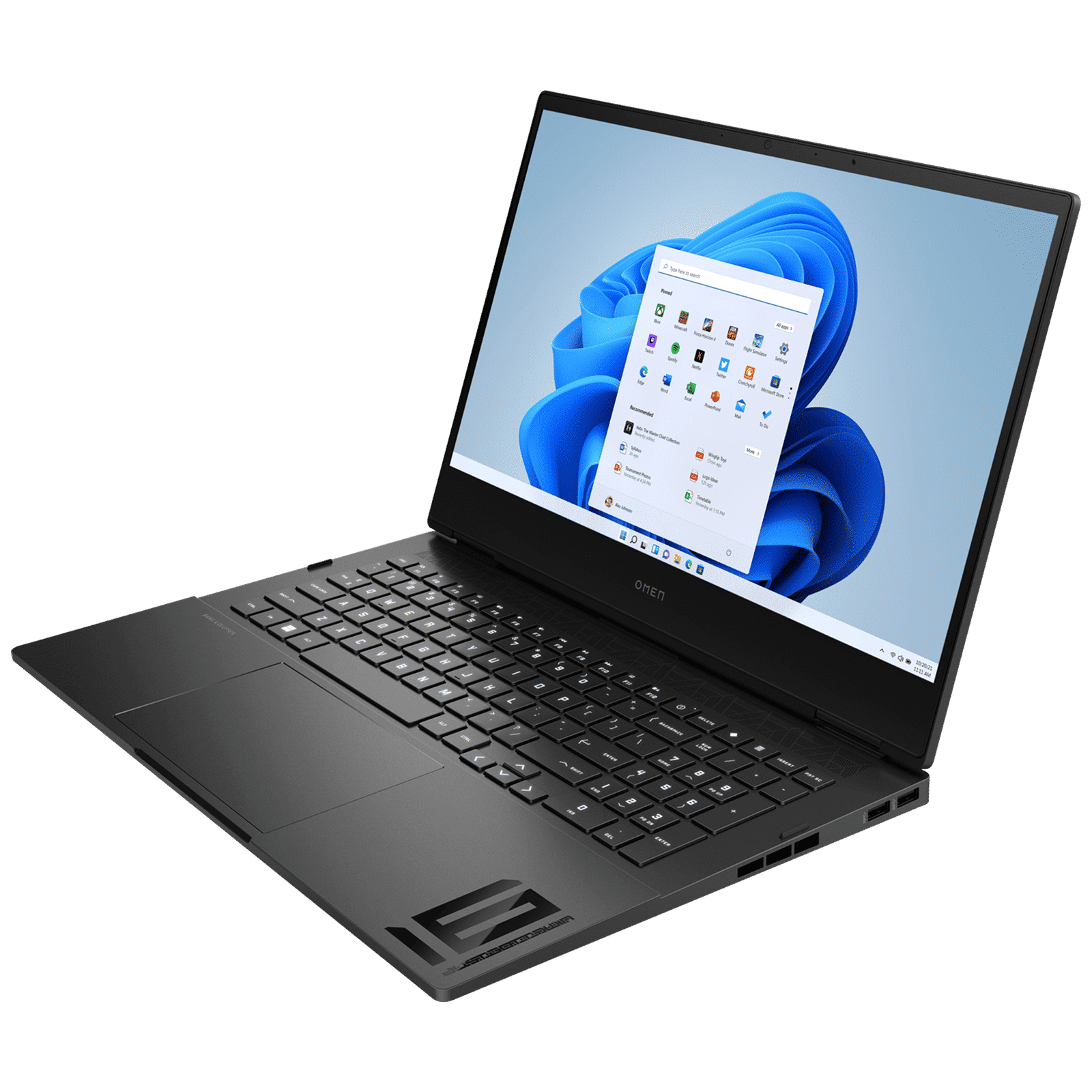 HP OMEN Intel Core i7 12th Gen (16.1 inch, 16GB, 1TB, Windows 11 Home, MS Office 2021, NVIDIA GeForce RTX 3060, Full HD IPS Display, Shadow Black, 6J0T0PAACJ)_3