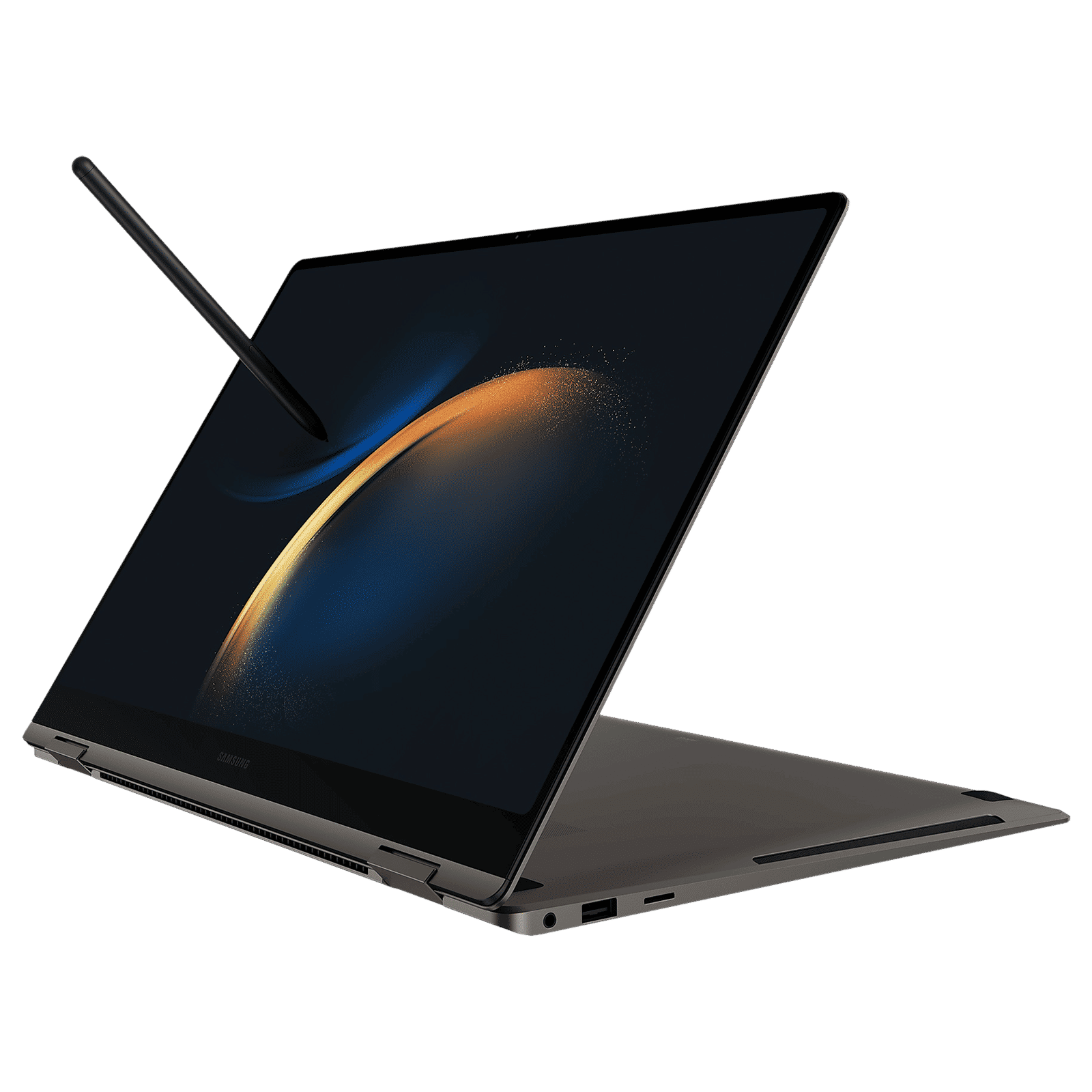 SAMSUNG Galaxy Book3 Pro 360 Intel Evo Core i5 13th Gen (16 inch, 16GB, 512GB, Windows 11 Home, MS Office 2021, Intel Iris Xe, 3K WQXGA Plus 2x Dynamic AMOLED Display, Graphite, NP960QFG-KA2IN)_11