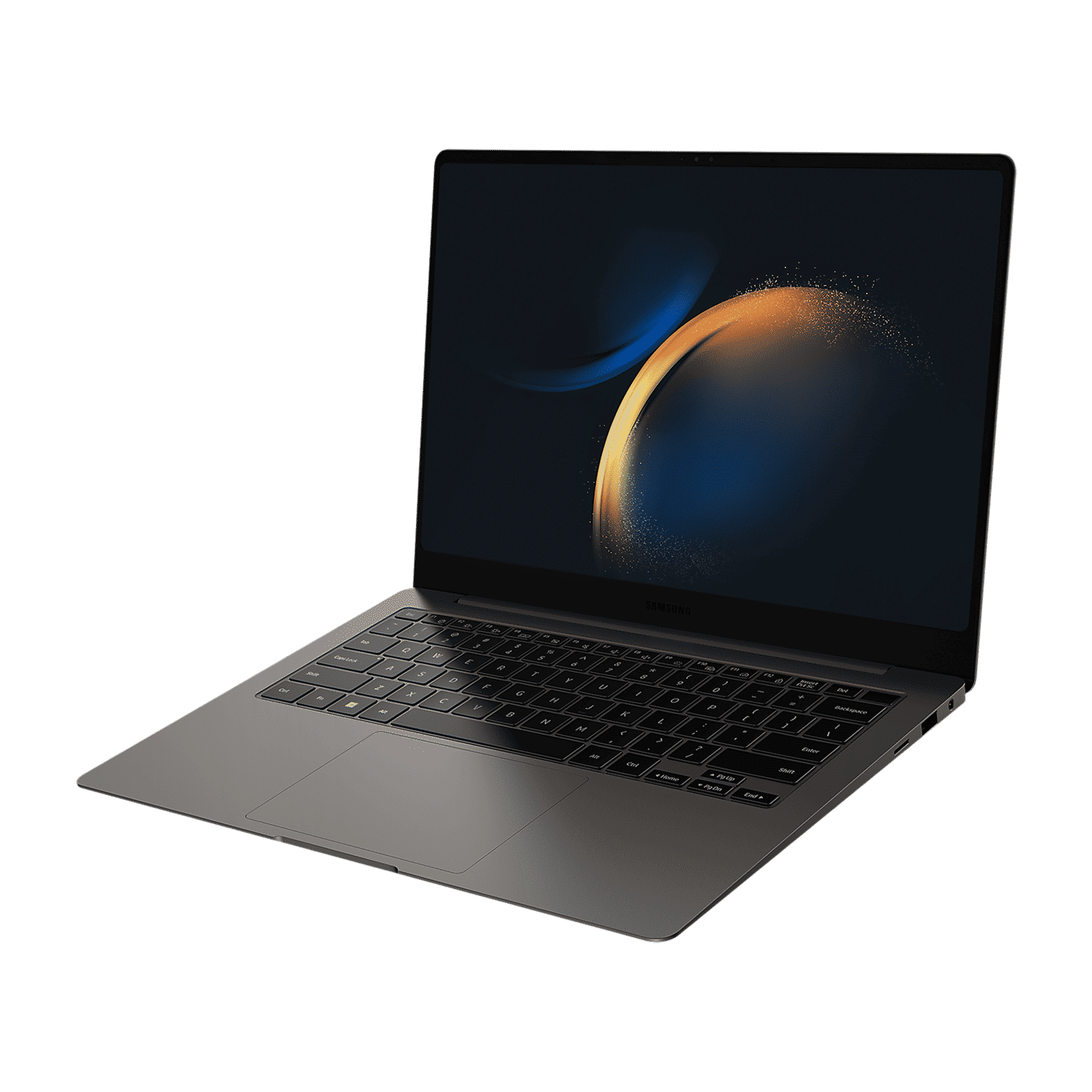 SAMSUNG Galaxy Book3 Pro Intel Evo Core i7 13th Gen (14 inch, 16GB, 512GB, Windows 11 Home, MS Office 2021, Intel Iris Xe, Dynamic AMOLED 2X 3K Display, Graphite, NP940XFG-KC4IN)_4