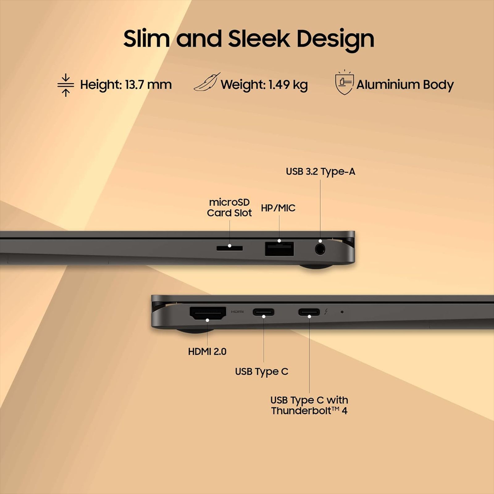 SAMSUNG Galaxy Book3 360 Intel Evo Core i5 13th Gen (15.6 inch, 16GB, 512GB, Windows 11 Home, MS Office 2021, Intel Iris Xe, FHD AMOLED, Graphite, NP750QFG-KA2IN)_18