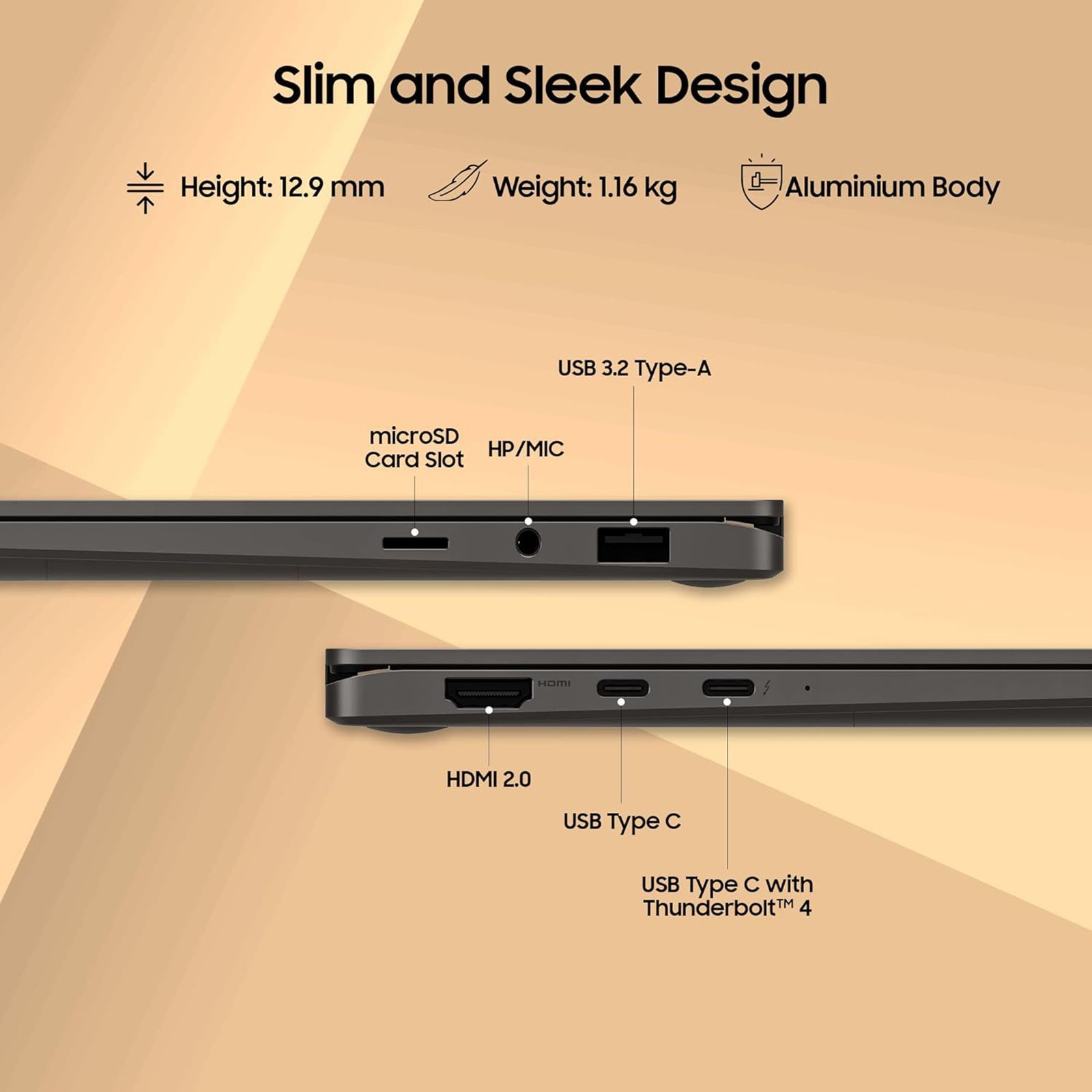 SAMSUNG Galaxy Book3 360 Intel Evo Core i7 13th Gen (13.3 inch, 16GB, 512GB, Windows 11 Home, MS Office 2021, Intel Iris Xe, FHD Super AMOLED Display, Graphite, NP730QFG-KA1IN)_16