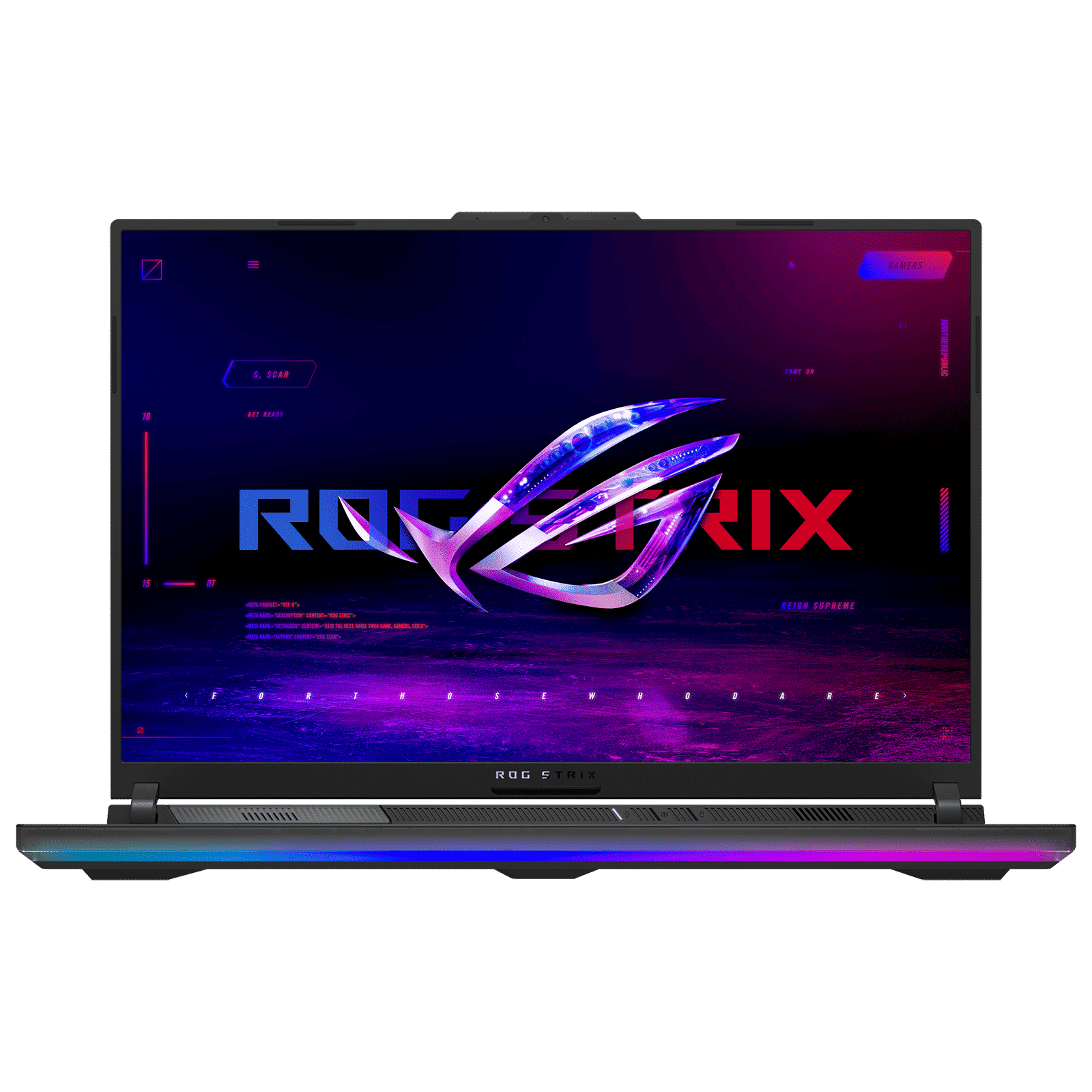 ASUS ROG Strix SCAR 18 G834JZ-N5041WS Intel Core i9 13th Gen (18 inch, 32GB, 1TB, Windows 11 Home, MS Office 2021, NVIDIA GeForce RTX 4080, FHD IPS Display, Black, 90NR0D31-M002T0)_1