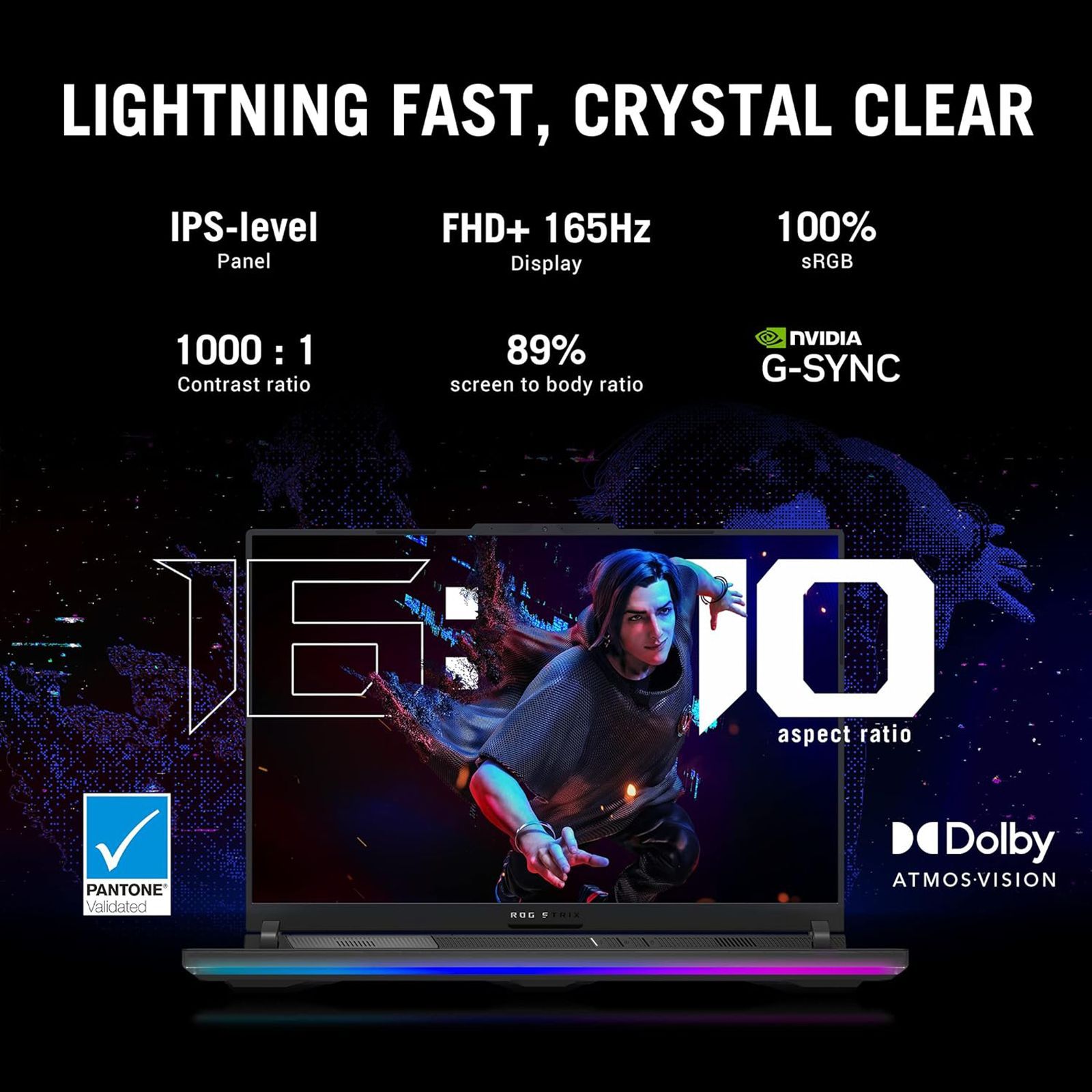 ASUS ROG Strix SCAR 18 G834JZ-N5041WS Intel Core i9 13th Gen (18 inch, 32GB, 1TB, Windows 11 Home, MS Office 2021, NVIDIA GeForce RTX 4080, FHD IPS Display, Black, 90NR0D31-M002T0)_18