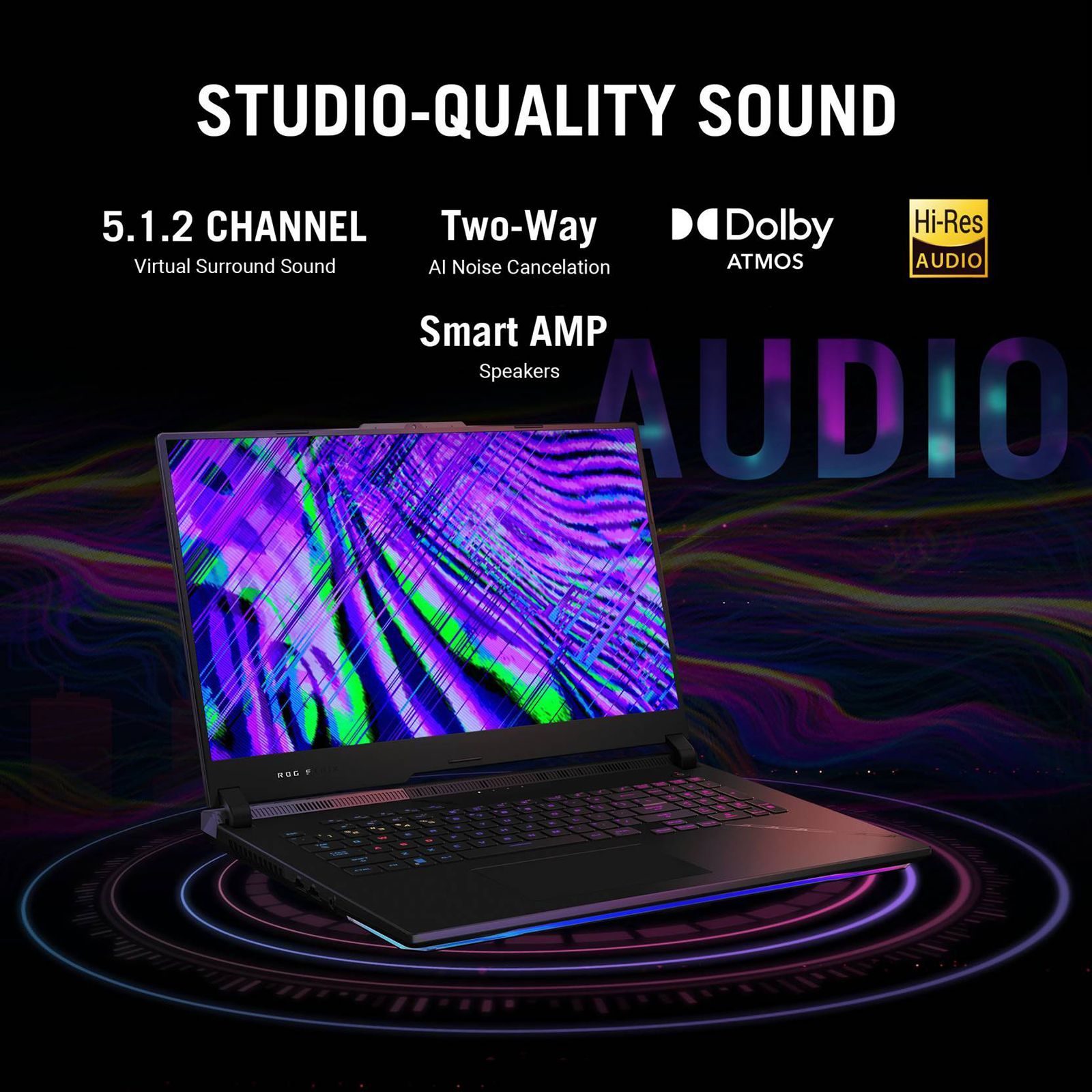 ASUS ROG Strix SCAR 17 G733PZ-LL046WS AMD Ryzen 9 (17.3 inch, 16GB, 1TB, Windows 11 Home, MS Office 2021, NVIDIA GeForce RTX 4080, WQHD IPS Display, Off Black, 90NR0DC4-M00310)_18