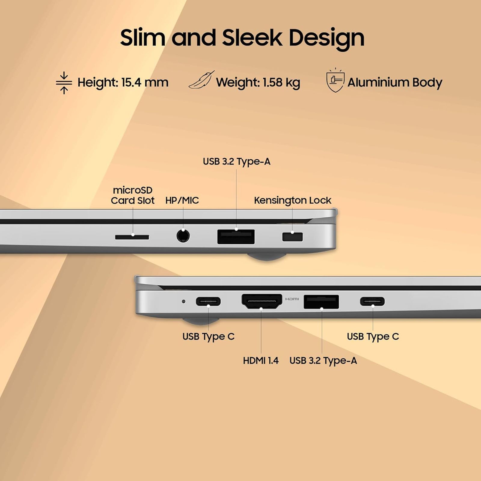 SAMSUNG Galaxy Book3 Intel Core i5 13th Gen (15.6 inch, 16GB, 512GB, Windows 11 Home, Intel Iris Xe, Full HD LED Display, Silver, NP750XFG-KB2IN)_11