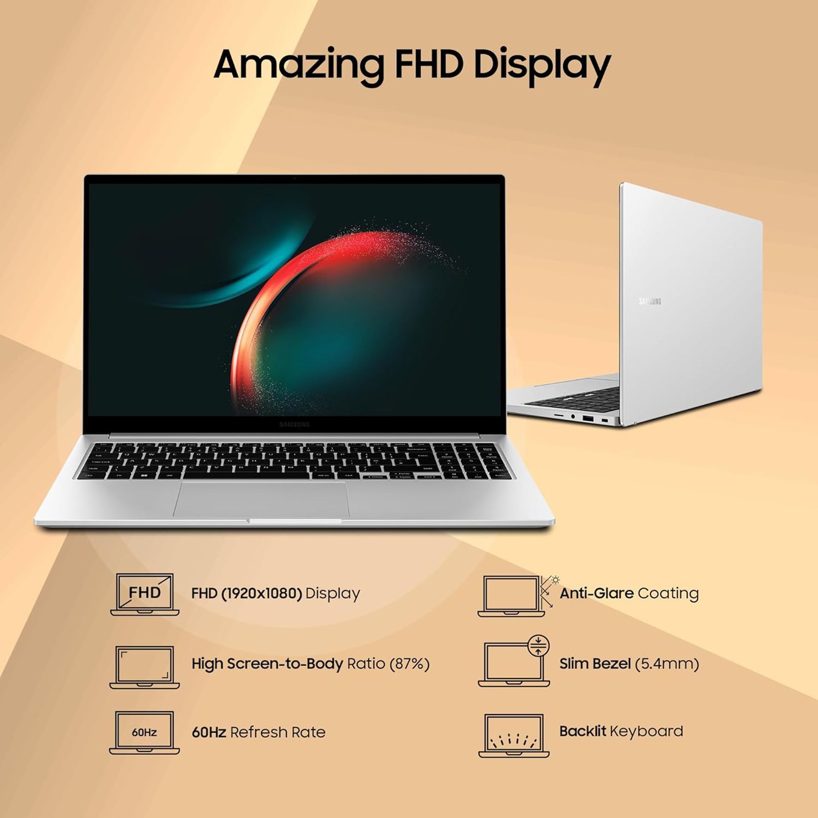 SAMSUNG Galaxy Book3 Intel Core i5 13th Gen (15.6 inch, 16GB, 512GB, Windows 11 Home, Intel Iris Xe, Full HD LED Display, Silver, NP750XFG-KB2IN)_14