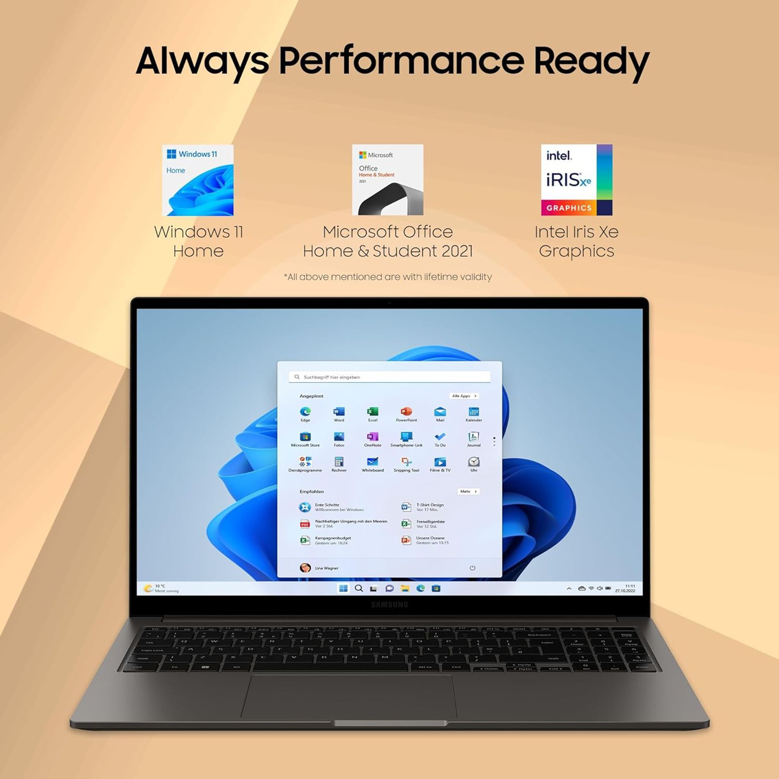 SAMSUNG Galaxy Book3 Intel Core i7 13th Gen (15.6 inch, 16GB, 512GB, Windows 11 Home, Intel Iris Xe, Full HD LED Display, Graphite, NP750XFG-KA3IN)_11