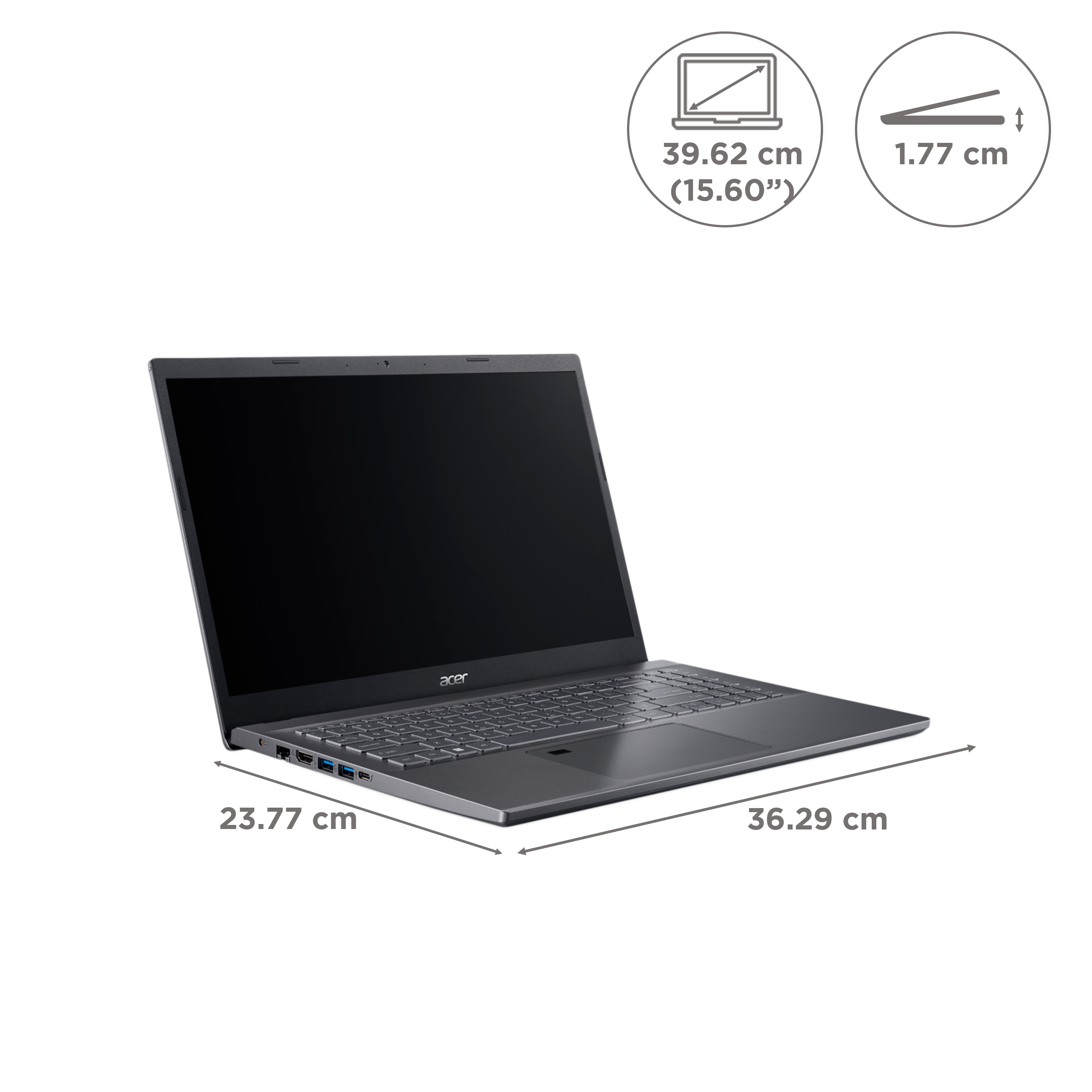 acer Aspire 5 Intel Core i5 12th Gen Thin and Light Laptop (12GB, 512GB SSD, Windows 11 Home, 15.6 inch Full HD IPS Display, Steel Gray, 1.76 KG) acer Aspire 5 Intel Core i5 12th Gen Thin and Light Laptop (12GB, 512GB SSD, Windows 11 Home, 15.6 inch Full HD IPS Display, Steel Gray, 1.76 KG)_2