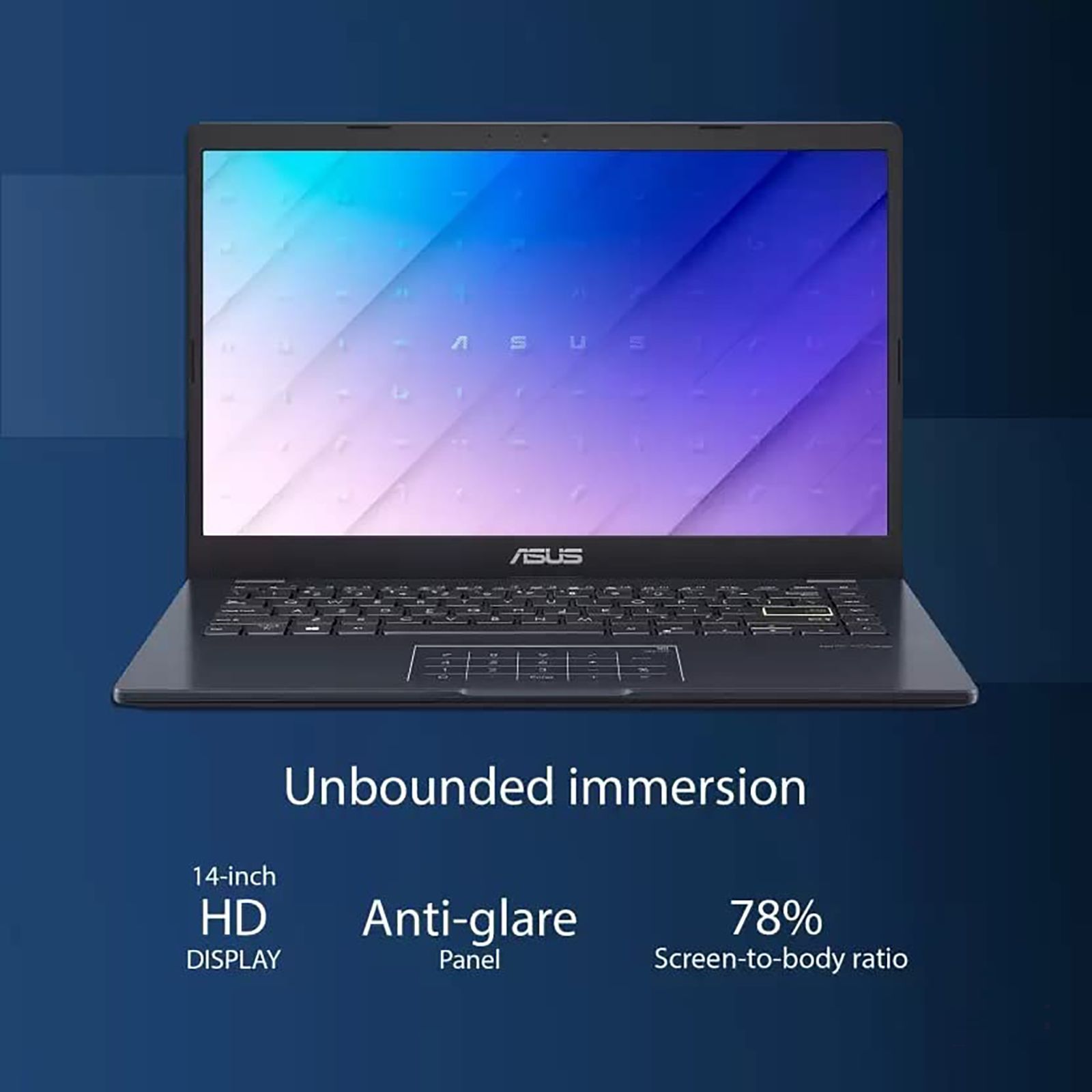 ASUS E410KA-BV103WS Intel Pentium Laptop (8GB, 256GB SSD, Windows 11 Home, MS Office 2021, 14 inch LED-Backlit HD Display, Microsoft Office Home 2021, Star Black, 1.3 Kg)_10