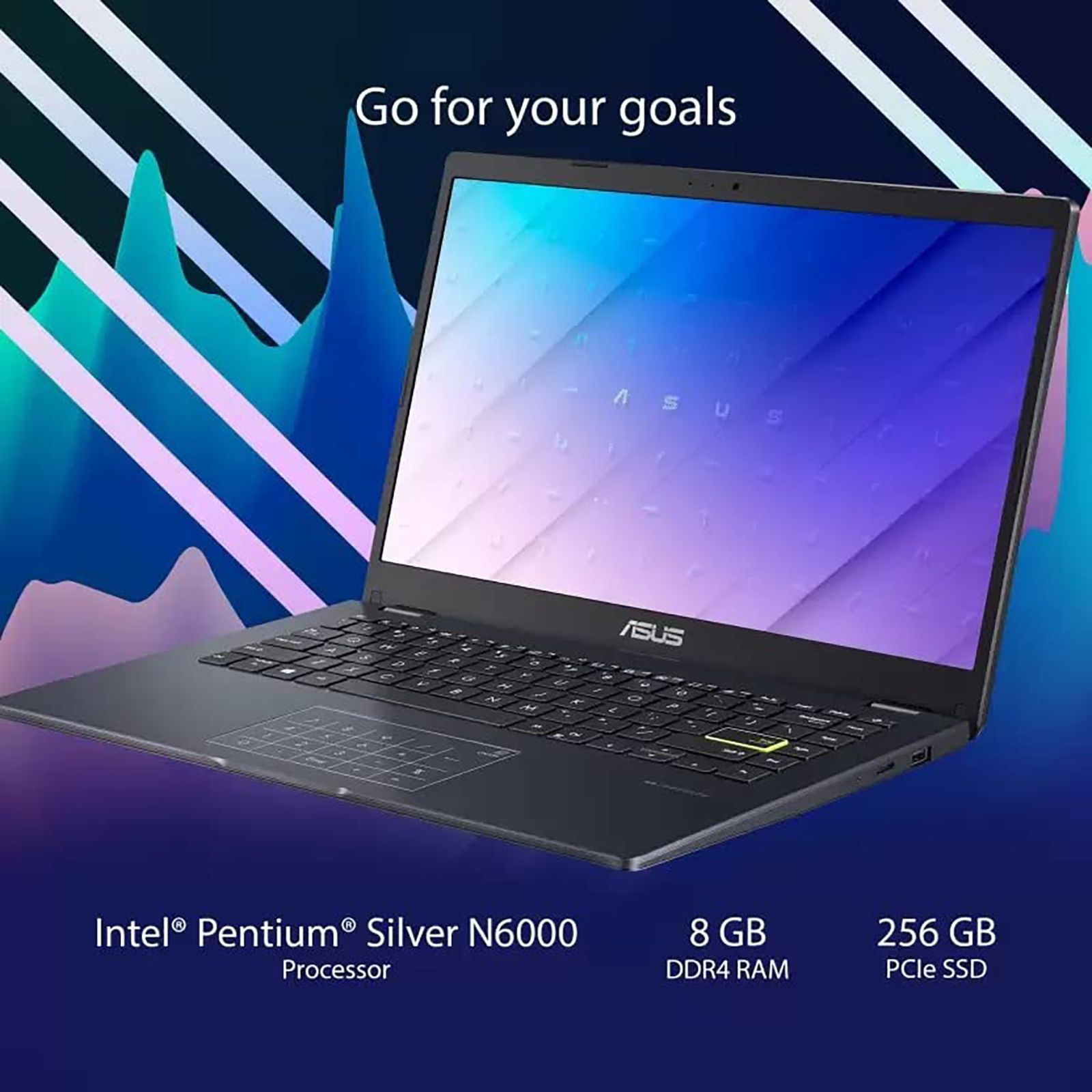 ASUS E410KA-BV103WS Intel Pentium Laptop (8GB, 256GB SSD, Windows 11 Home, MS Office 2021, 14 inch LED-Backlit HD Display, Microsoft Office Home 2021, Star Black, 1.3 Kg)_11