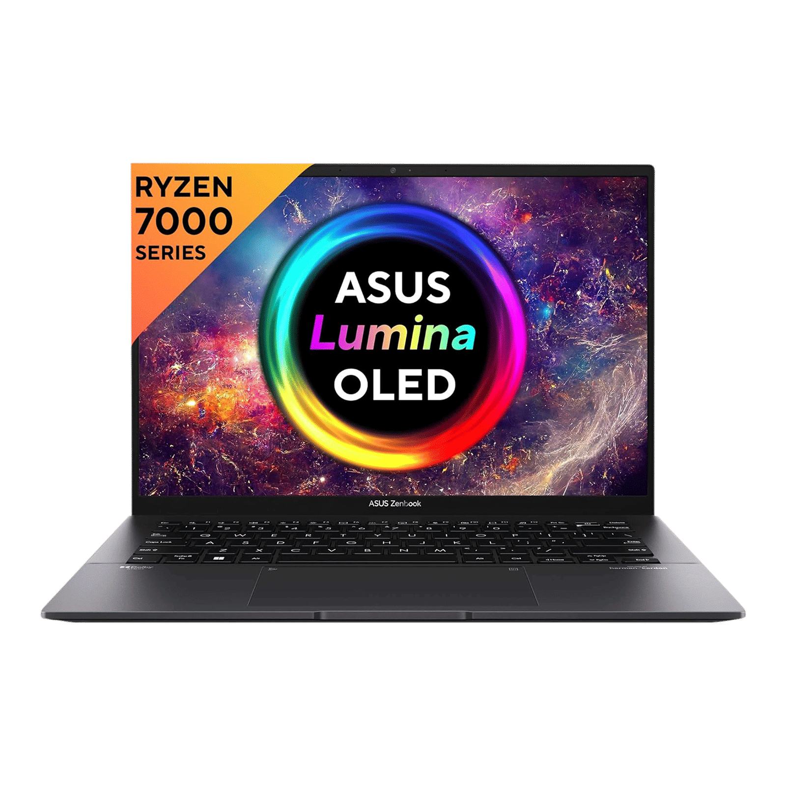 ASUS AMD Ryzen 5 (14 inch, 16GB, 1TB, Windows 11 Home, MS Office 2021, AMD Radeon, OLED Display, Jade Black, UM3402YA-KM551WS)_1