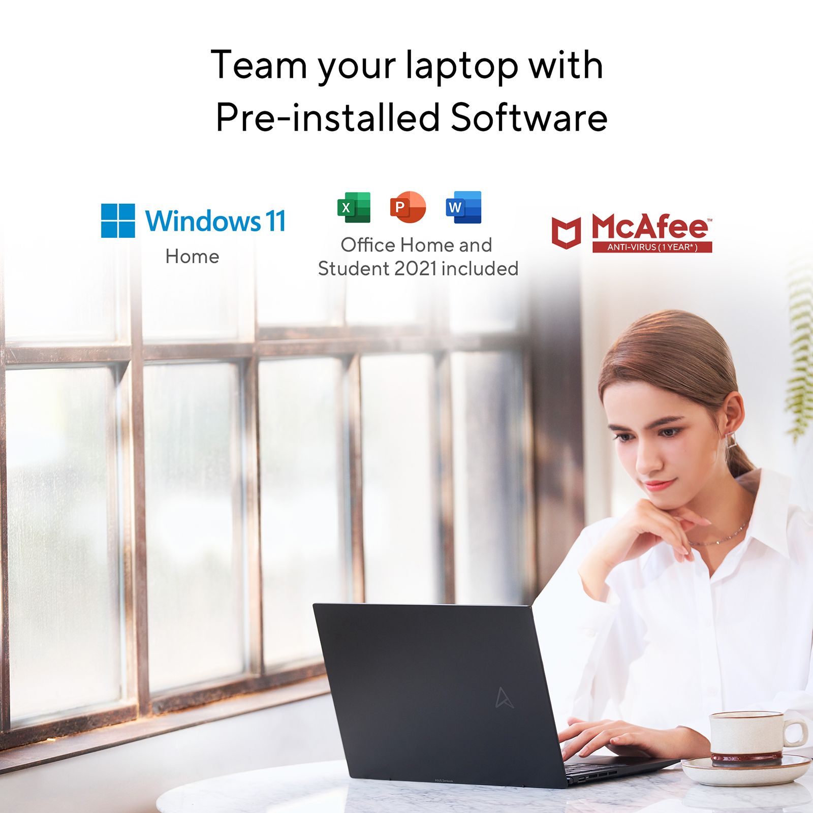 ASUS Zenbook AMD Ryzen 7 (14 inch, 16GB, 512GB, Windows 11 Home, MS Office 2021, AMD Radeon Graphics, OLED Display, Jade Black, UM3402YA-KM741WS)_13