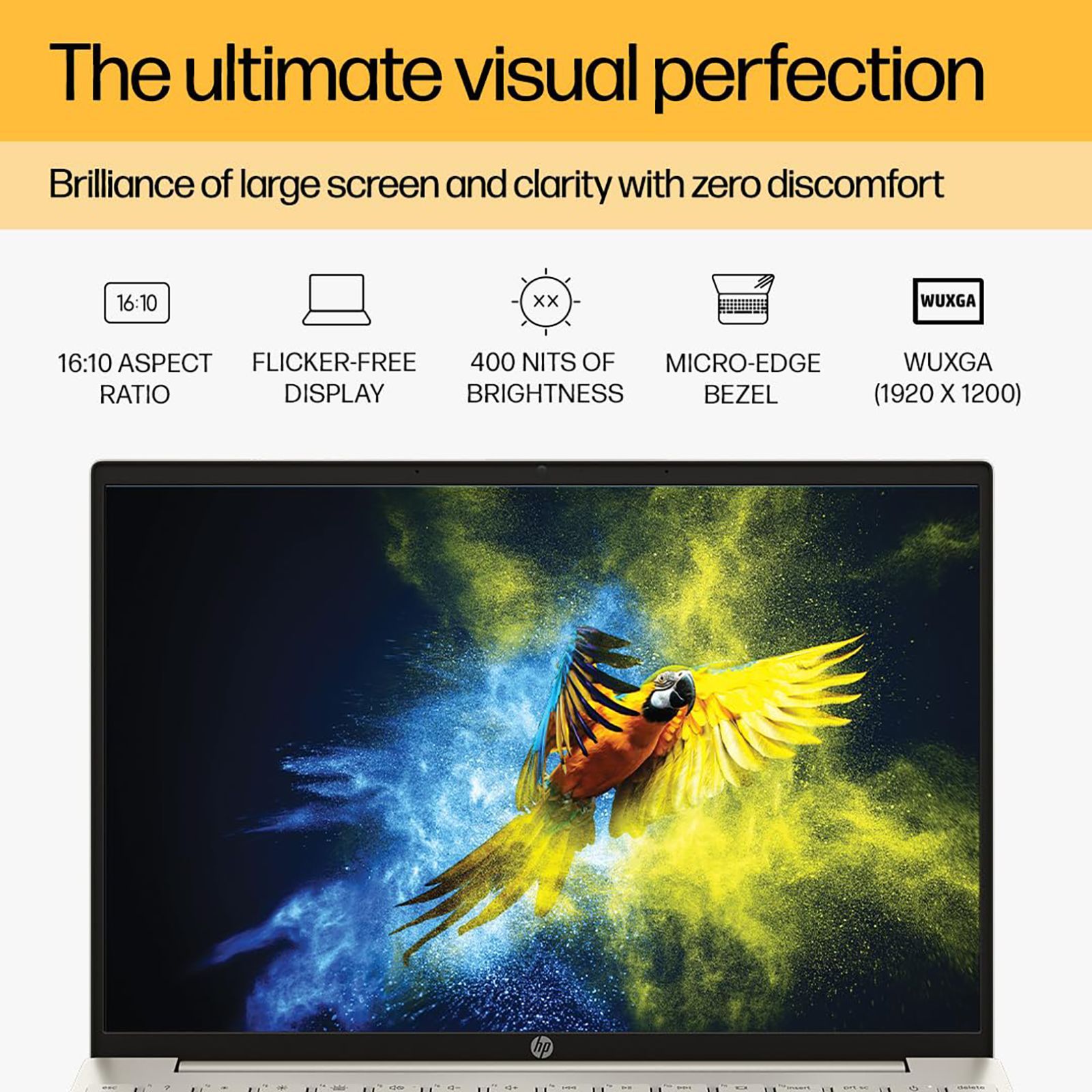 HP Pavilion Aero BE2055AU AMD Ryzen 5 (13.3 inch, 16GB, 512GB, Windows 11 Home, MS Office 2021, AMD Radeon, WUXGA IPS Display, Warm Gold, SM-A346ELVEINS)_7