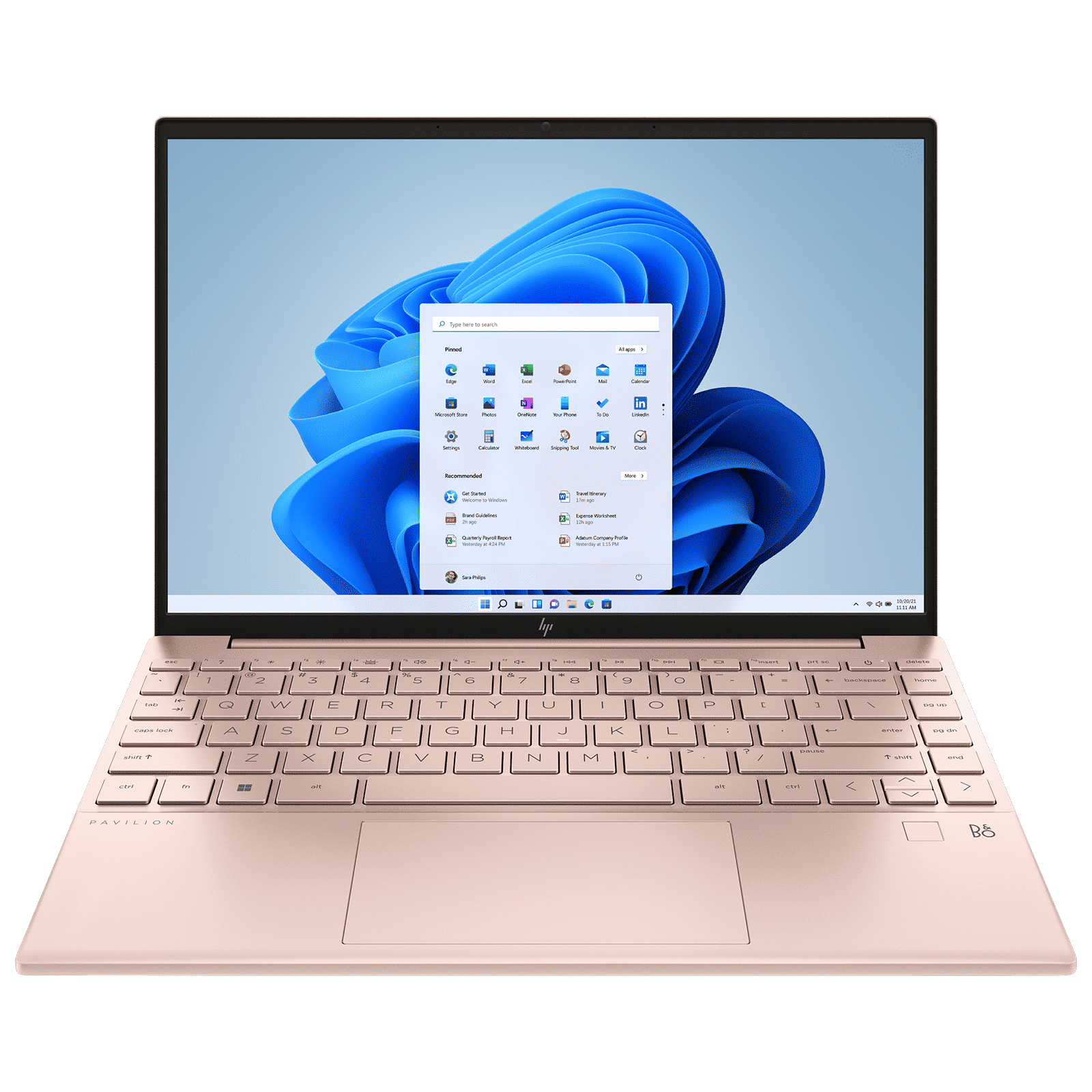 HP Pavilion Aero BE2056AU AMD Ryzen 5 (13.3 inch, 16GB, 512GB, Windows 11 Home, MS Office 2021, AMD Radeon, WUXGA IPS Display, Pale Rose Gold, SM-A346ELVEINS)_1