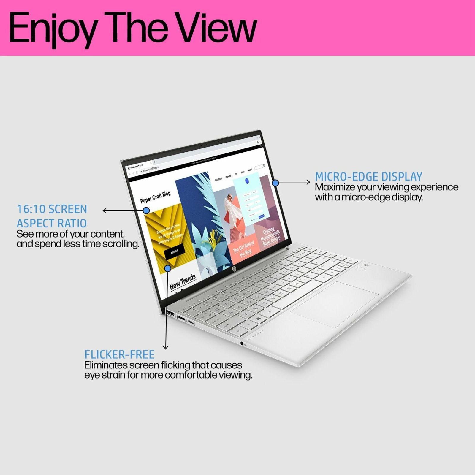 HP Pavilion Aero BE2057AU AMD Ryzen 5 (13.3 inch, 16GB, 512GB, Windows 11 Home, MS Office 2021, AMD Radeon, WUXGA IPS Display, Natural Silver, SM-A346ELVEINS)_16