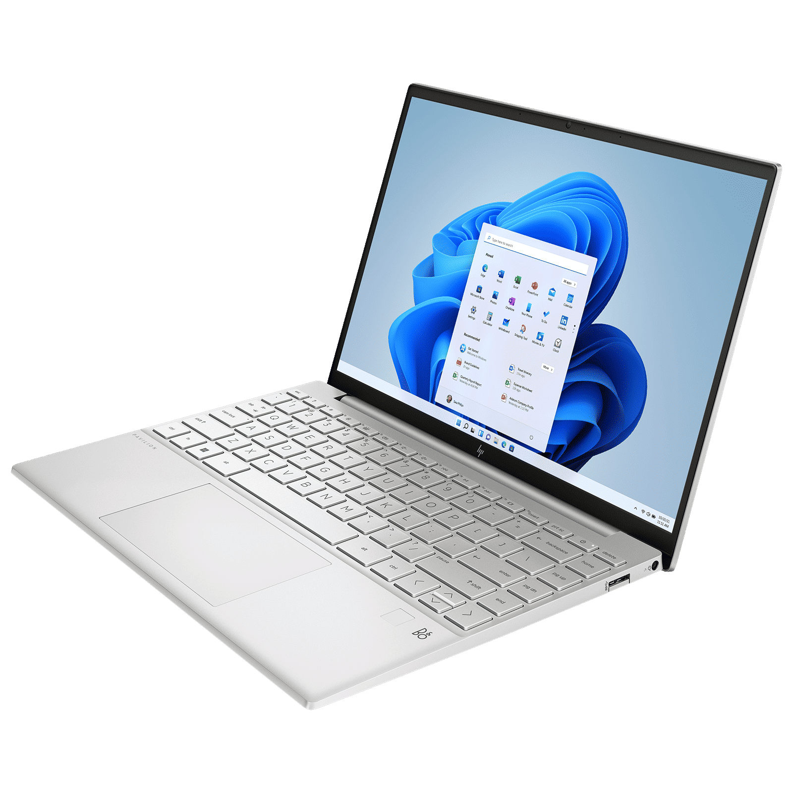 HP Pavilion Aero BE2057AU AMD Ryzen 5 (13.3 inch, 16GB, 512GB, Windows 11 Home, MS Office 2021, AMD Radeon, WUXGA IPS Display, Natural Silver, SM-A346ELVEINS)_4