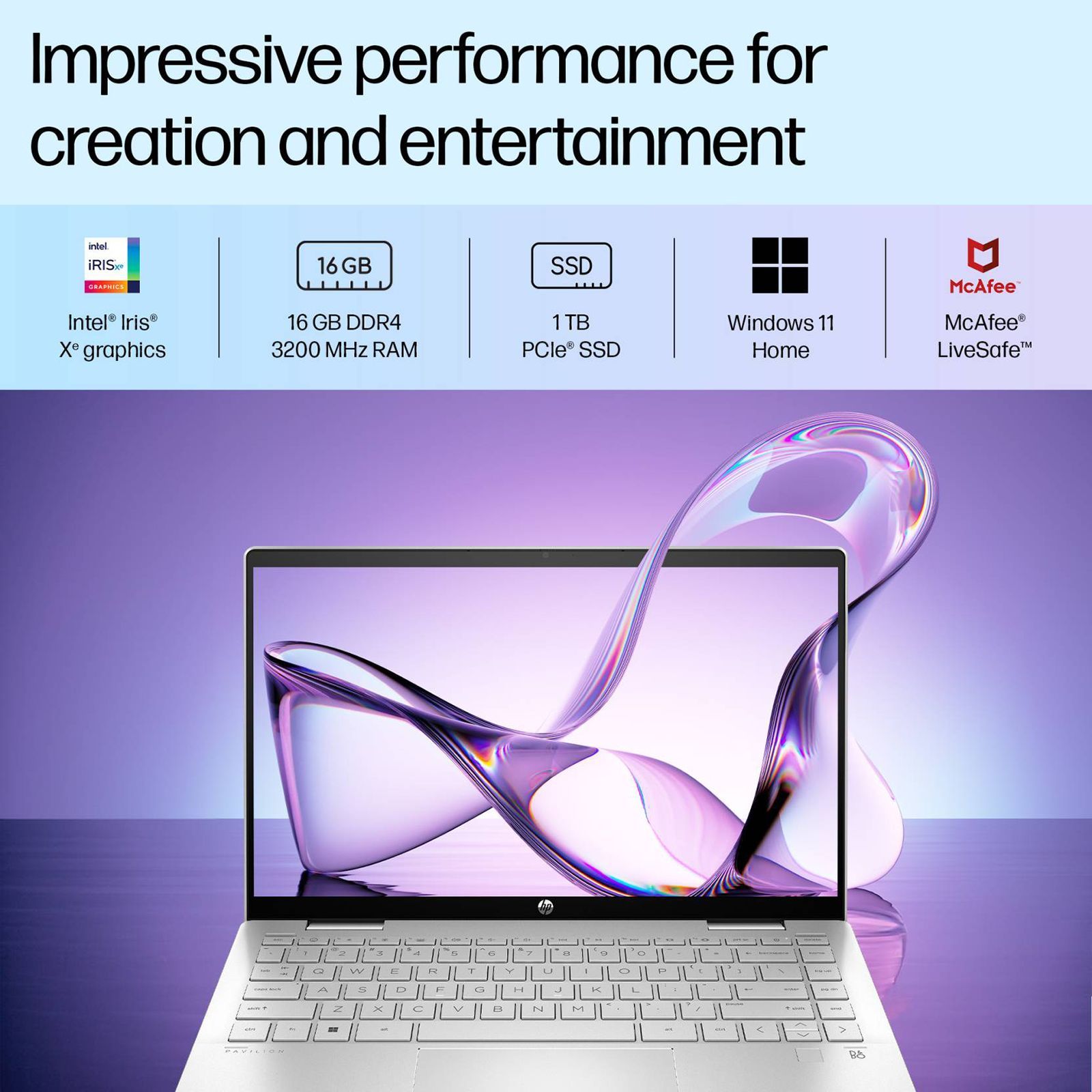 HP Pavilion X360 Intel Core i5 13th Gen (14 inch, 16GB, 1TB, Windows 11 Home, MS Office 2021, Intel Iris Xe, Full HD IPS Display, Natural Silver, 7N760PA)_17