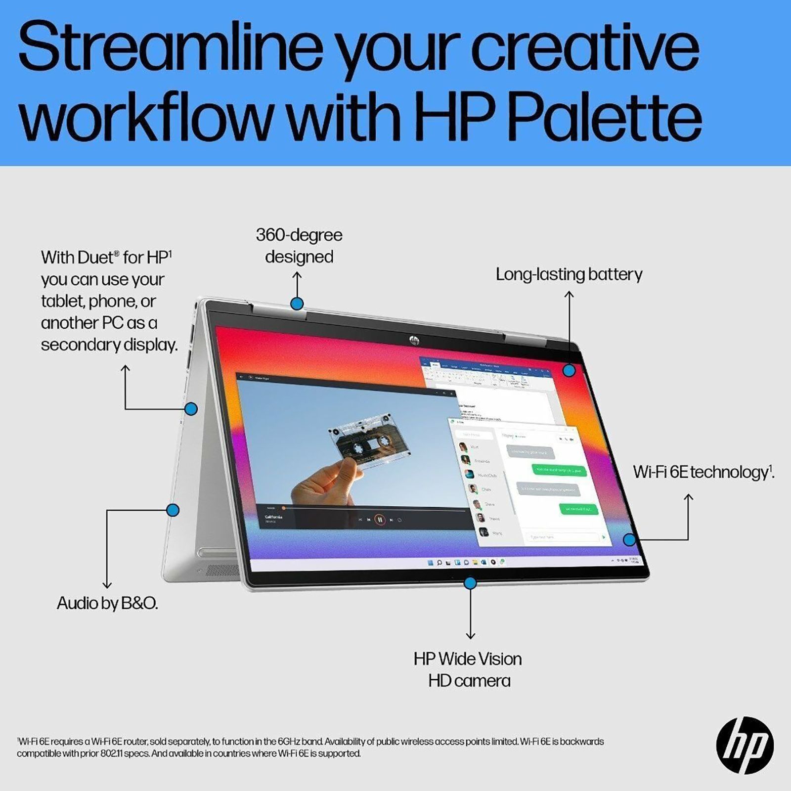 HP Pavilion X360 Intel Core i5 13th Gen (14 inch, 16GB, 1TB, Windows 11 Home, MS Office 2021, Intel Iris Xe, Full HD IPS Display, Natural Silver, 7N760PA)_10