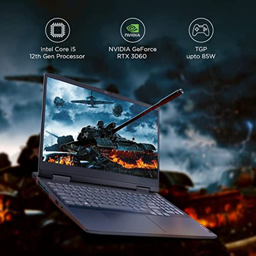 Lenovo IdeaPad Gaming 3 15IAH7 Intel Core i5 12th Gen (15.6 inch, 16GB, 512GB, Windows 11 Home, MS Office 2021, NVIDIA GeForce RTX 3050, Full HD IPS Display, Onyx Grey, 82S900HNIN)_13