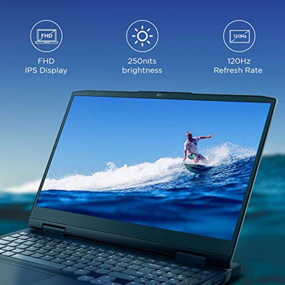 Lenovo IdeaPad Gaming 3 15IAH7 Intel Core i5 12th Gen (15.6 inch, 16GB, 512GB, Windows 11 Home, MS Office 2021, NVIDIA GeForce RTX 3050, Full HD IPS Display, Onyx Grey, 82S900HNIN)_14