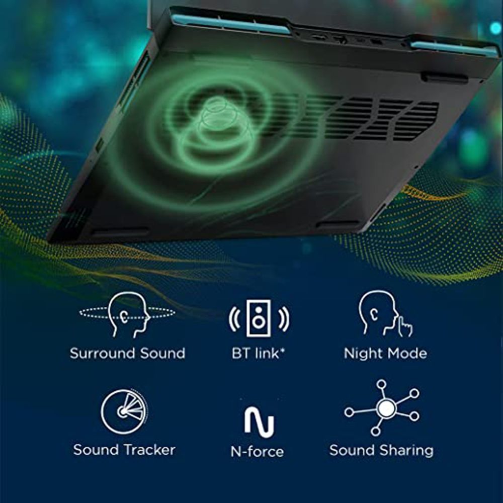 Lenovo IdeaPad Gaming 3 15IAH7 Intel Core i5 12th Gen (15.6 inch, 16GB, 512GB, Windows 11 Home, MS Office 2021, NVIDIA GeForce RTX 3050, Full HD IPS Display, Onyx Grey, 82S900HNIN)_15