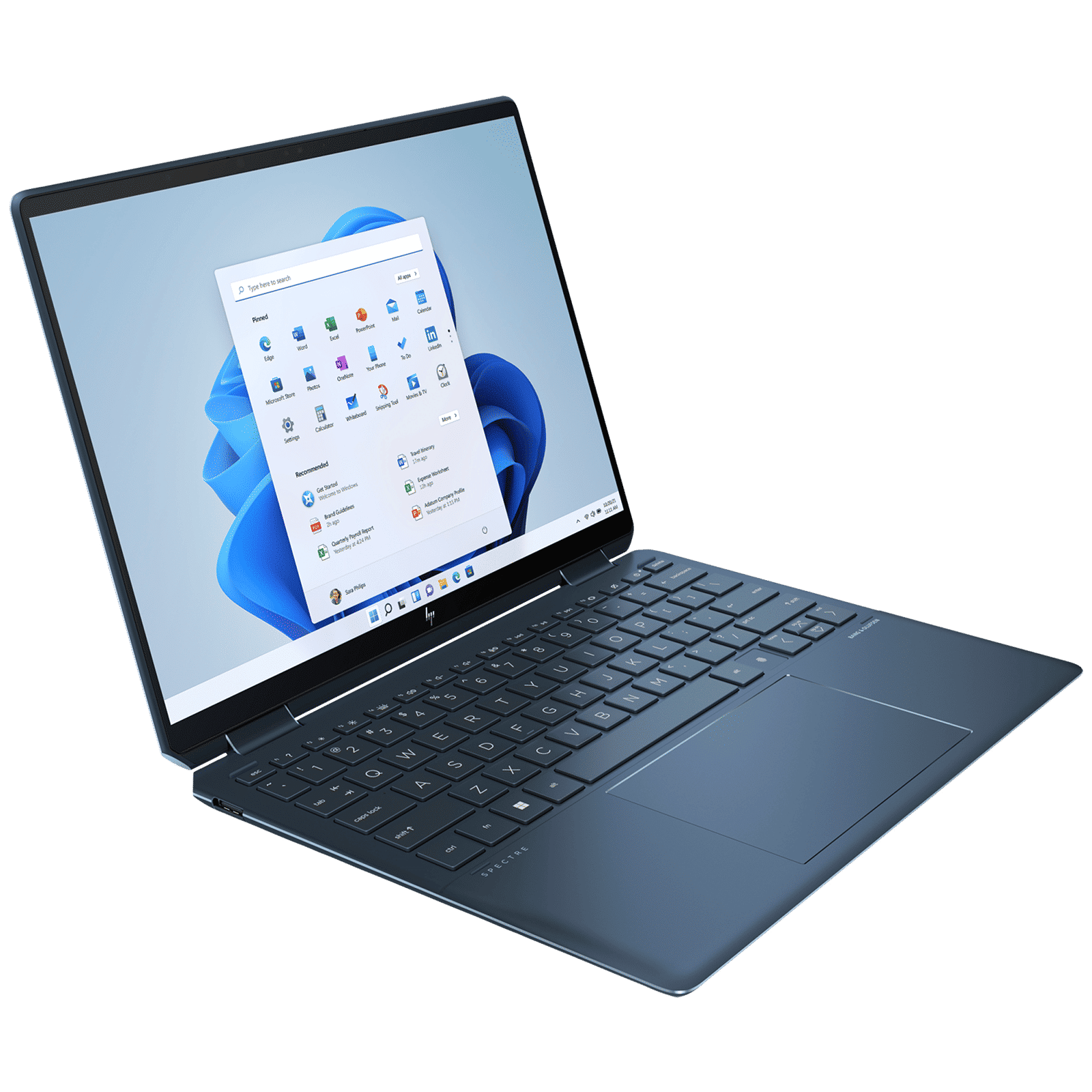 HP Spectre x360 14 Intel Core i7 13th Gen (13.5 inch, 16GB, 1TB, Windows 11, MS Office 2021, Intel Iris X, OLED Display, Nocturne Blue, 7Y6T9PA)_11